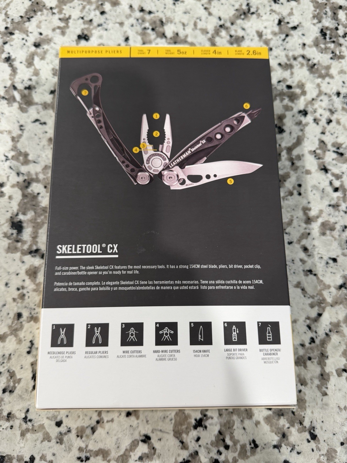 Authentic Leatherman Skeletool CX Multi-Tool _Color: Verdant! 25 year Warranty
