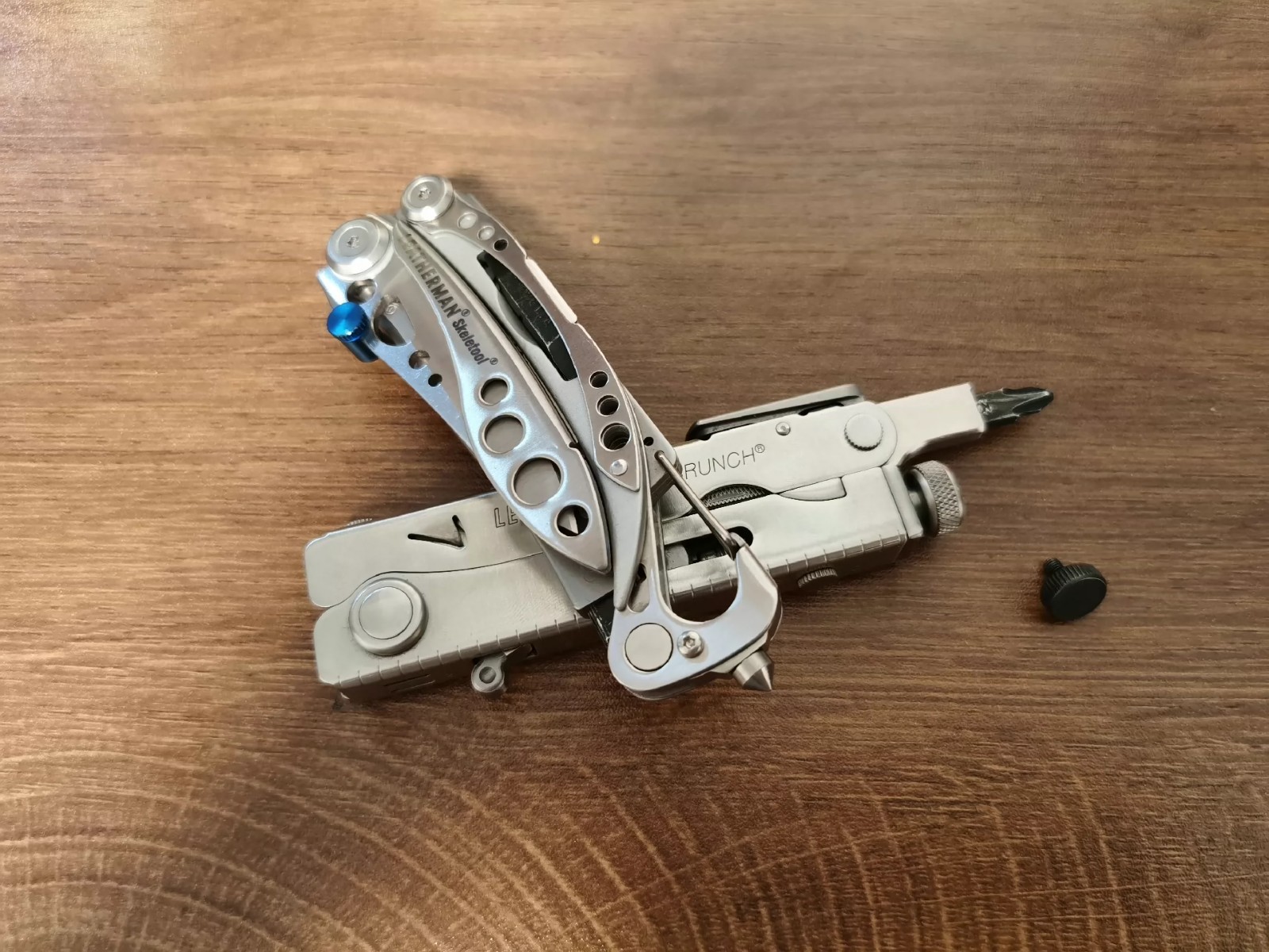 For Leatherman Skeletool – Emergency Glass Breaker + Hammer Tailcap w/ M2.5 Port