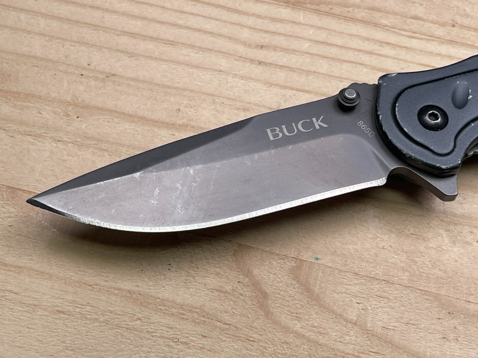 Buck Trigger 865 Liner Lock Folding Flipper Pocket Knife Aluminum – Discontinued