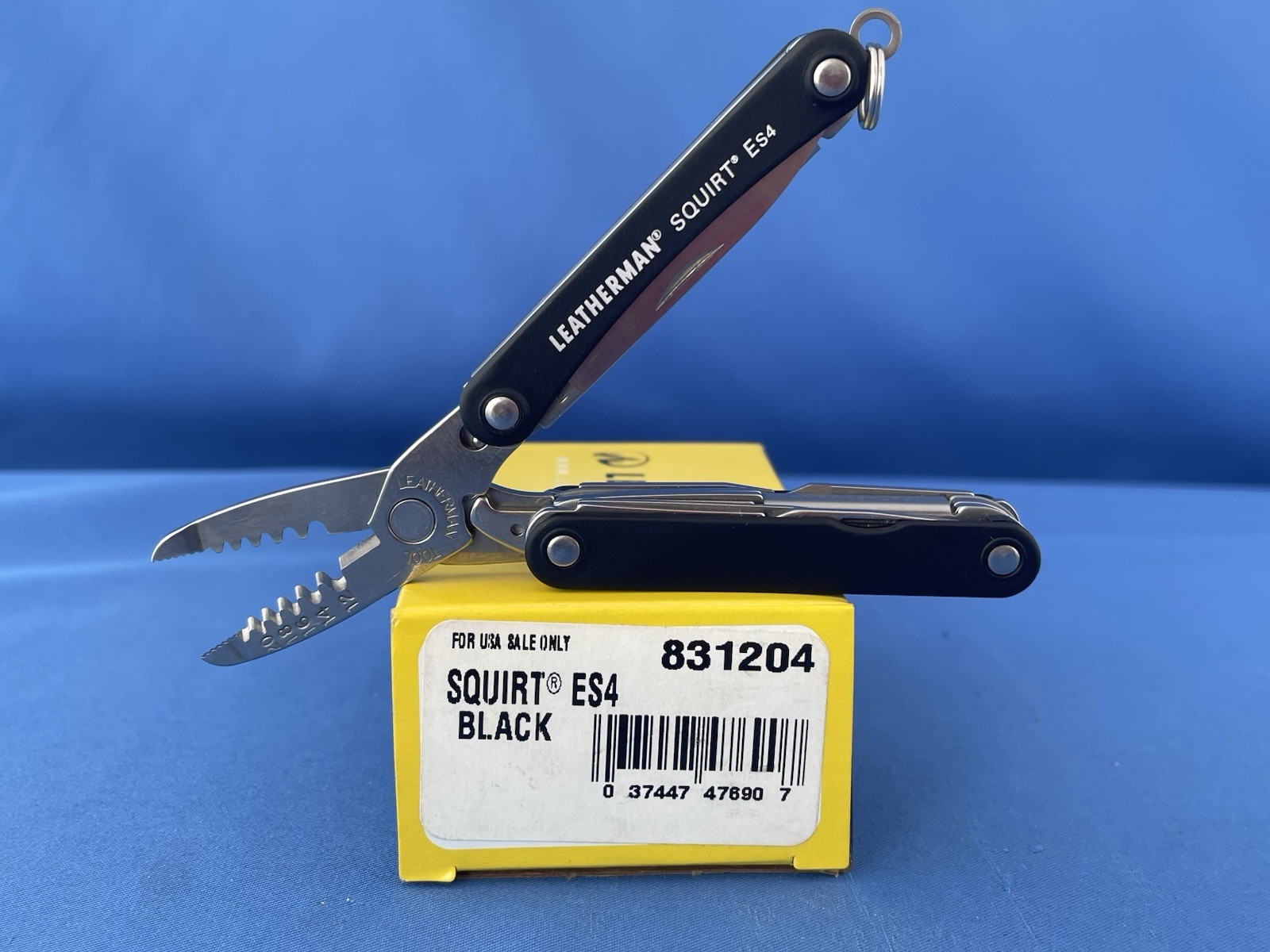 Leatherman Squirt ES4 Multi Tool Knife Wire Stripper New In The Box Black