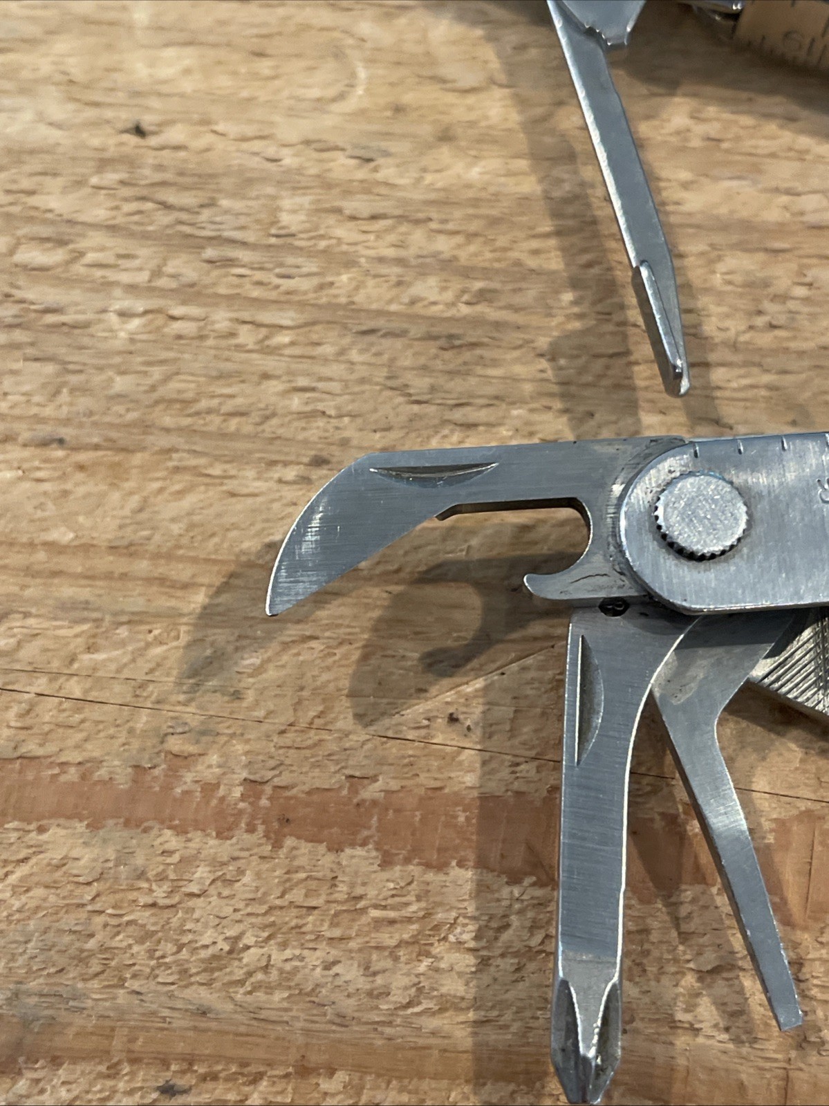 Vintage Leatherman USA PST II Nice Used Condition Scissors Knife File Phillips ￼