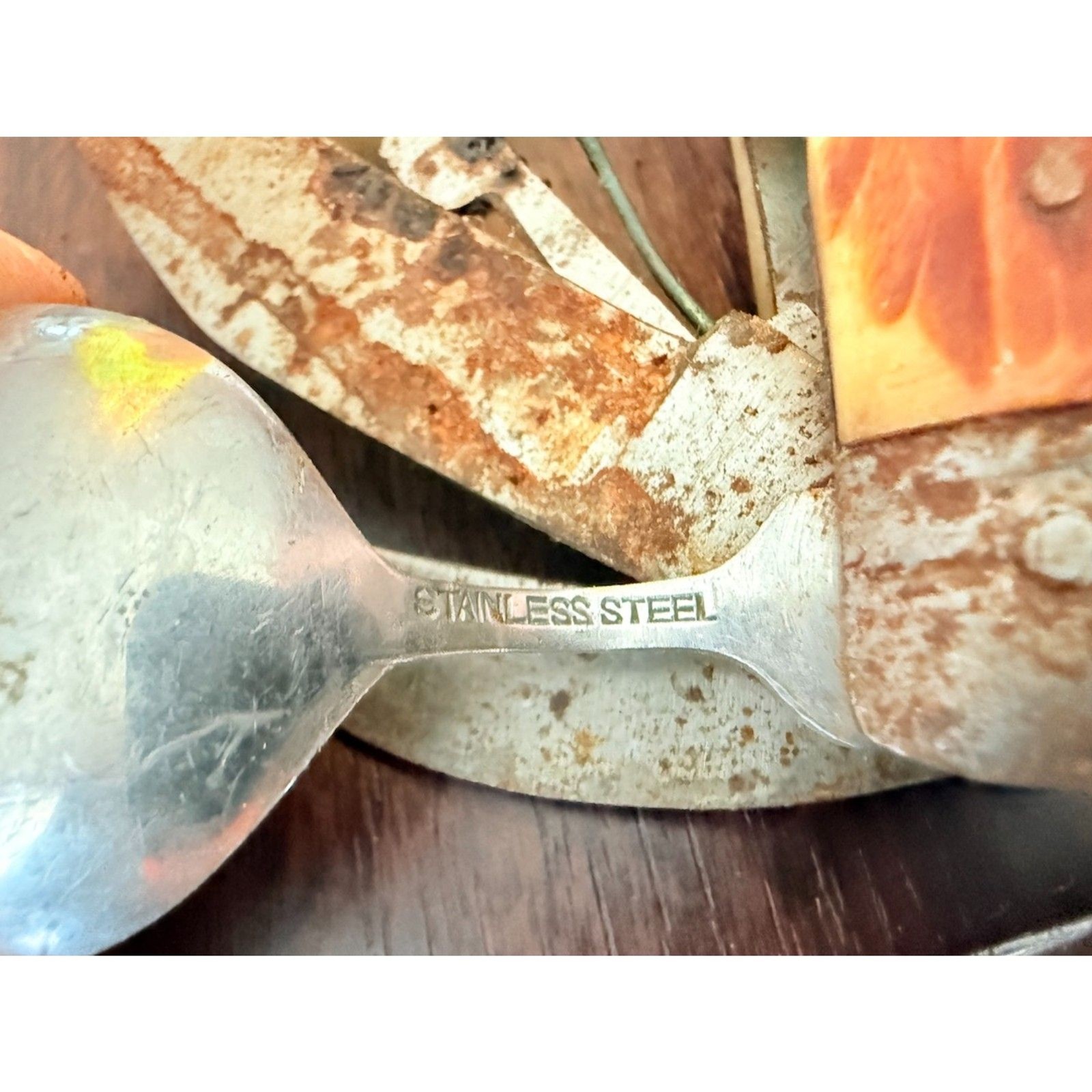 Vintage 1950s 60s Japanese Camping Multi-Tool Knife, Spoon Fork , Hobo Knife