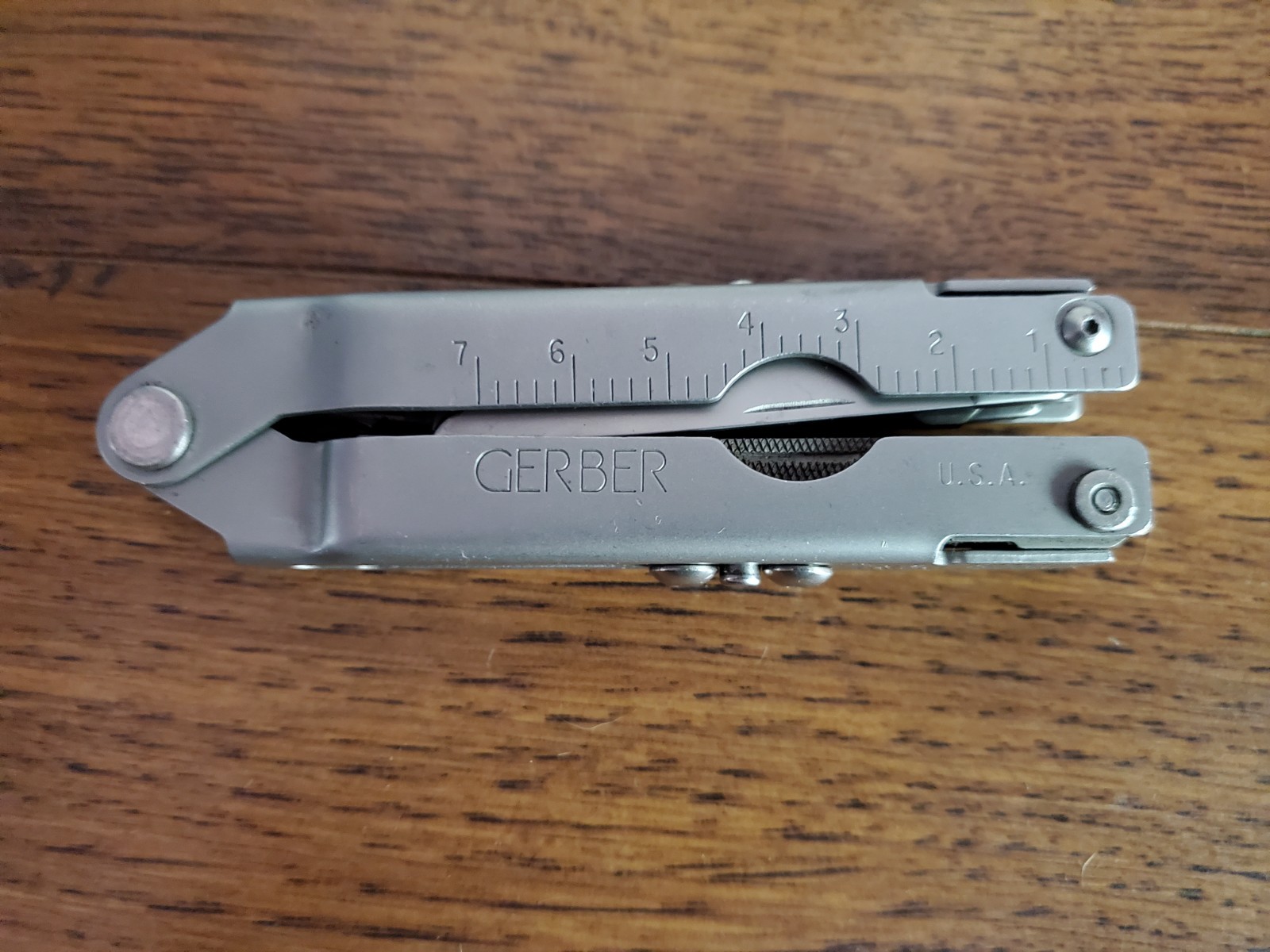 Gerber Multi Pocket Tool Vintage With Case Foldable Harley Davidson USA