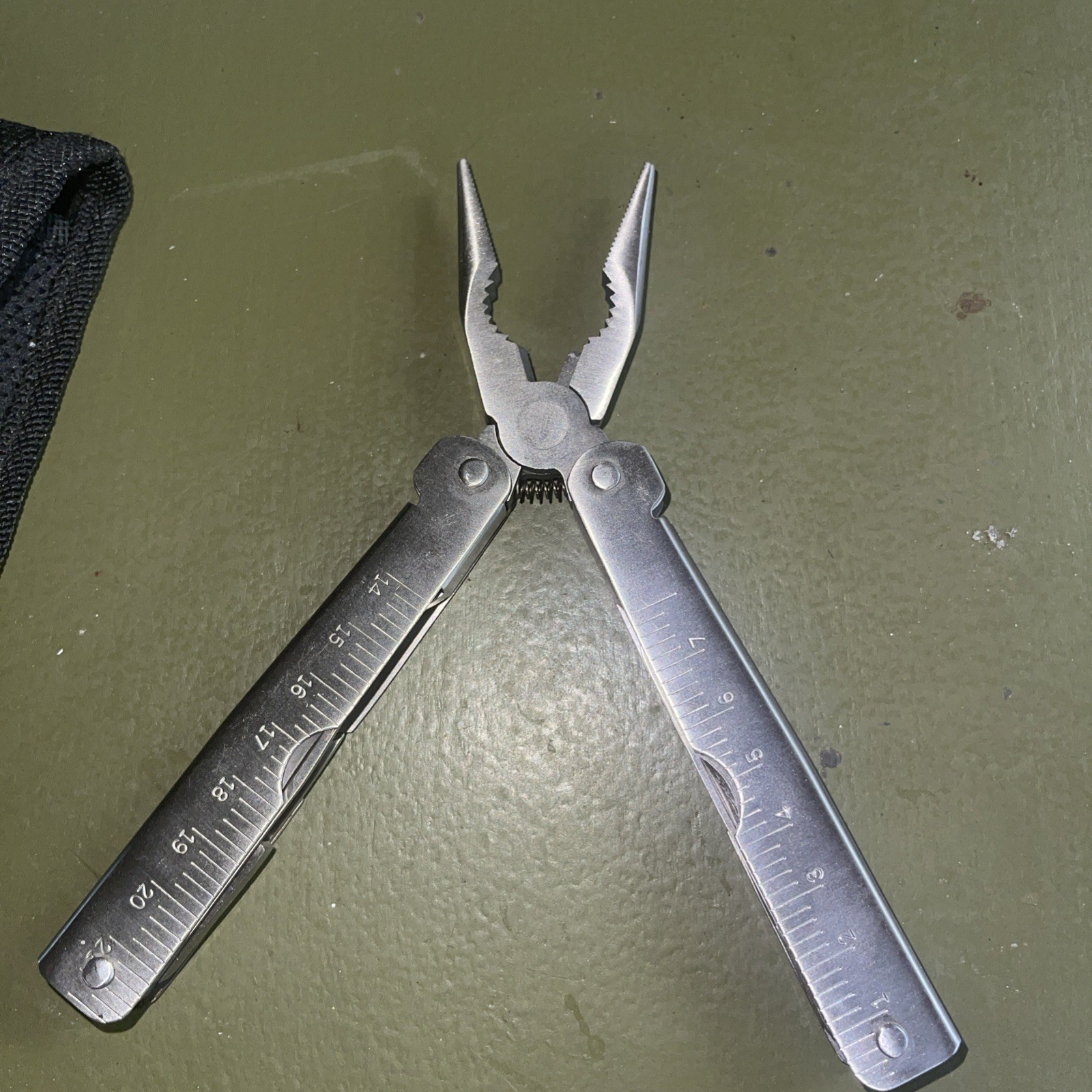 Winchester Multi-Tool Stainless Steel Finish w/ Sheath Super Nice Set! Lot Of 2