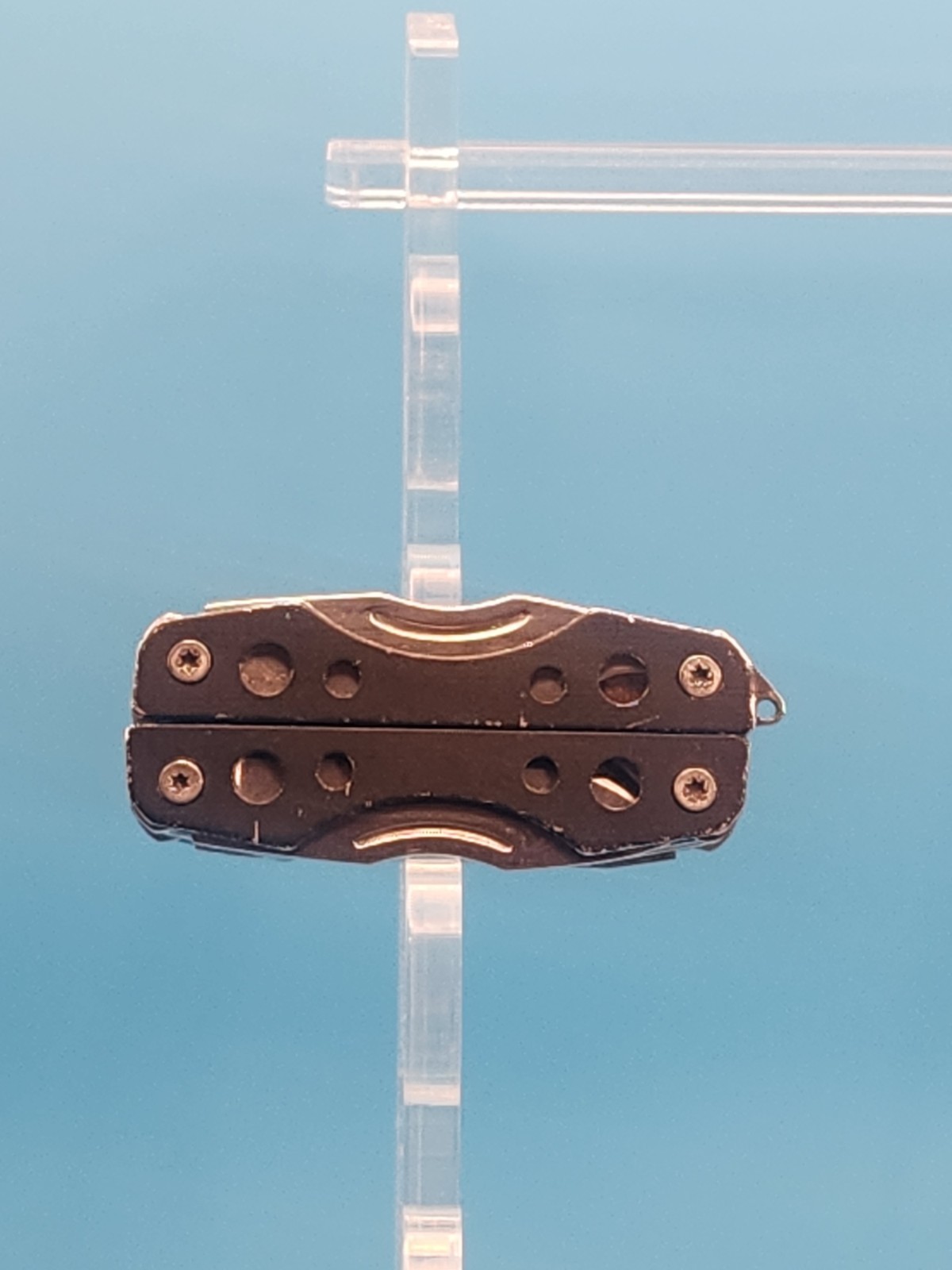 Gerber Shortcut Multi Tool Gray EDC Folding Knife with Scissors and 9 Tools