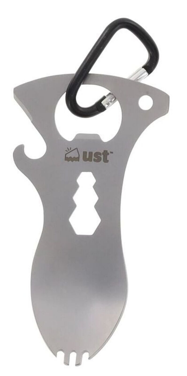 Stainless Steel Spork Multi-Tool w/ Carabiner