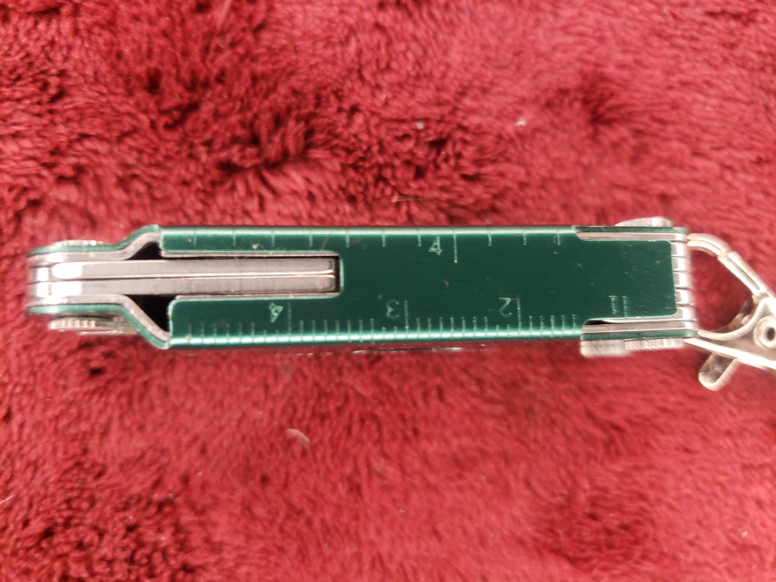 Leatherman Micra Green Multitool Aaron DeVore print