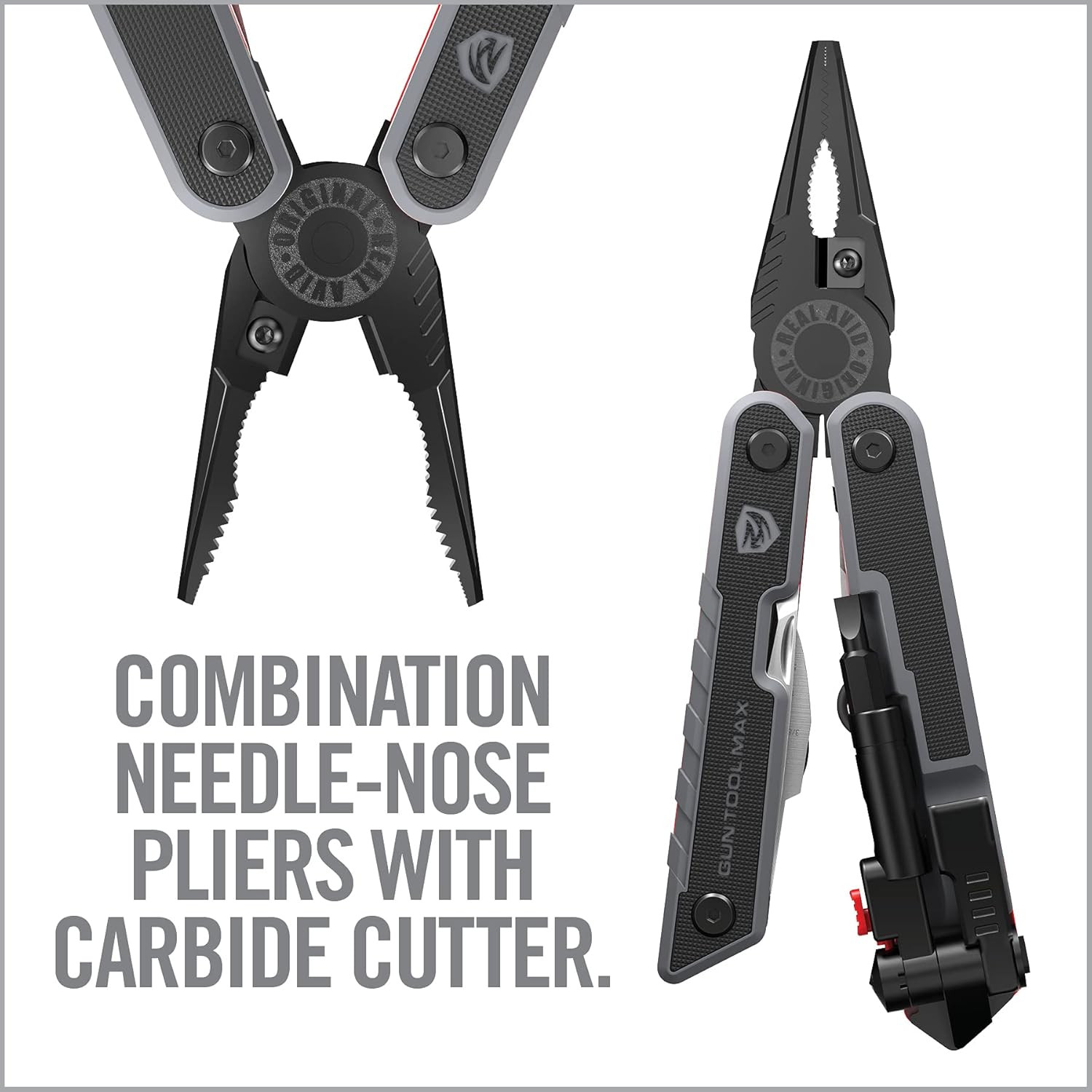 Gun Tool Max, 37-In-1 Multitool for Gunsmithing, Includes Pliers, Wire Cutters,