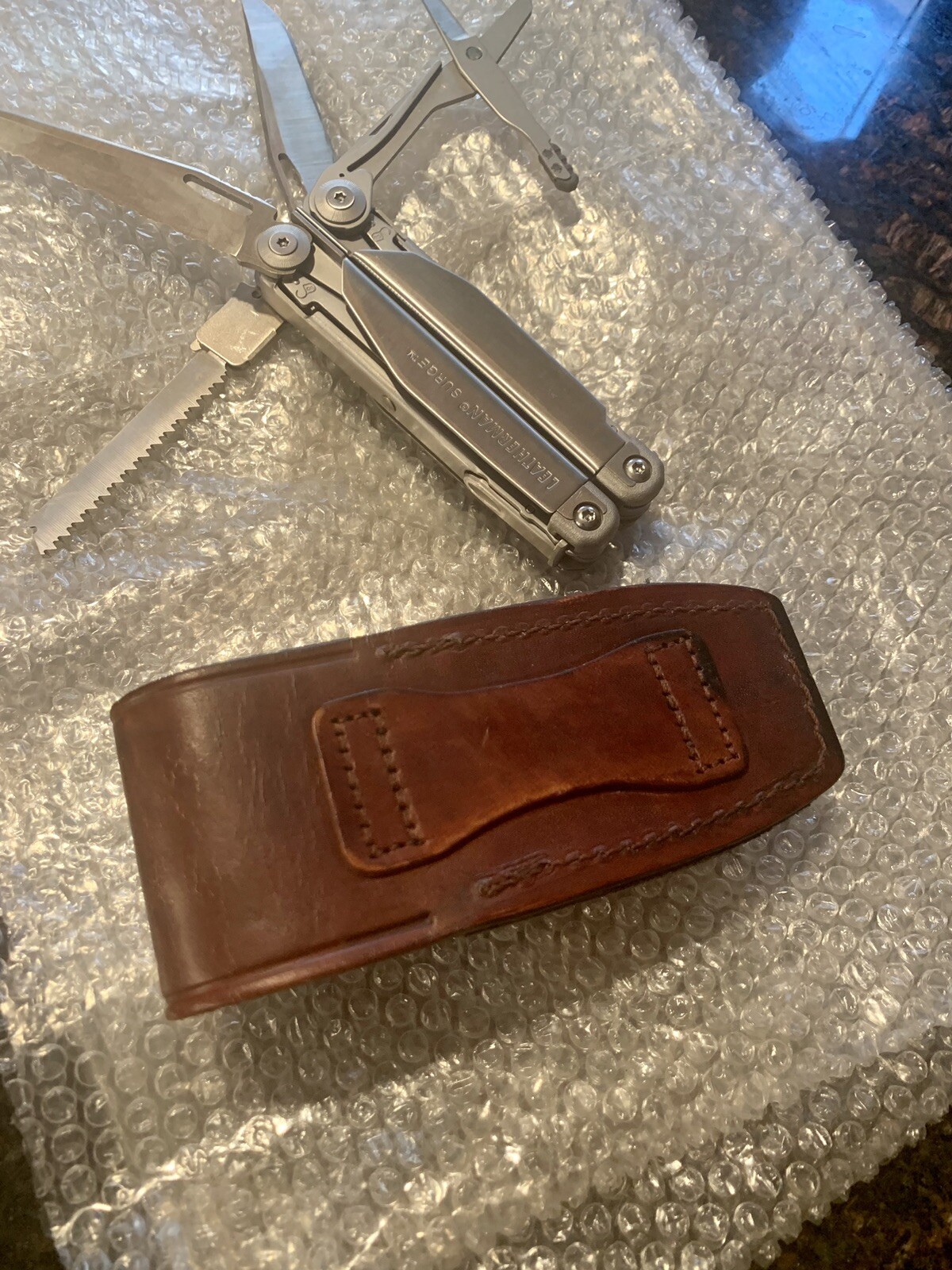Leatherman Surge with original leather sheath multi-tool New!