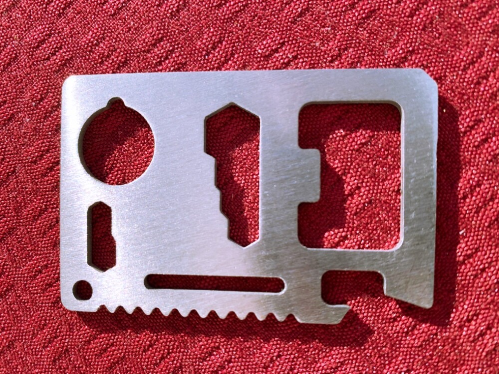 BRAND NEW Patriot Alliance Survival Tool 10 Function Stainless Steel