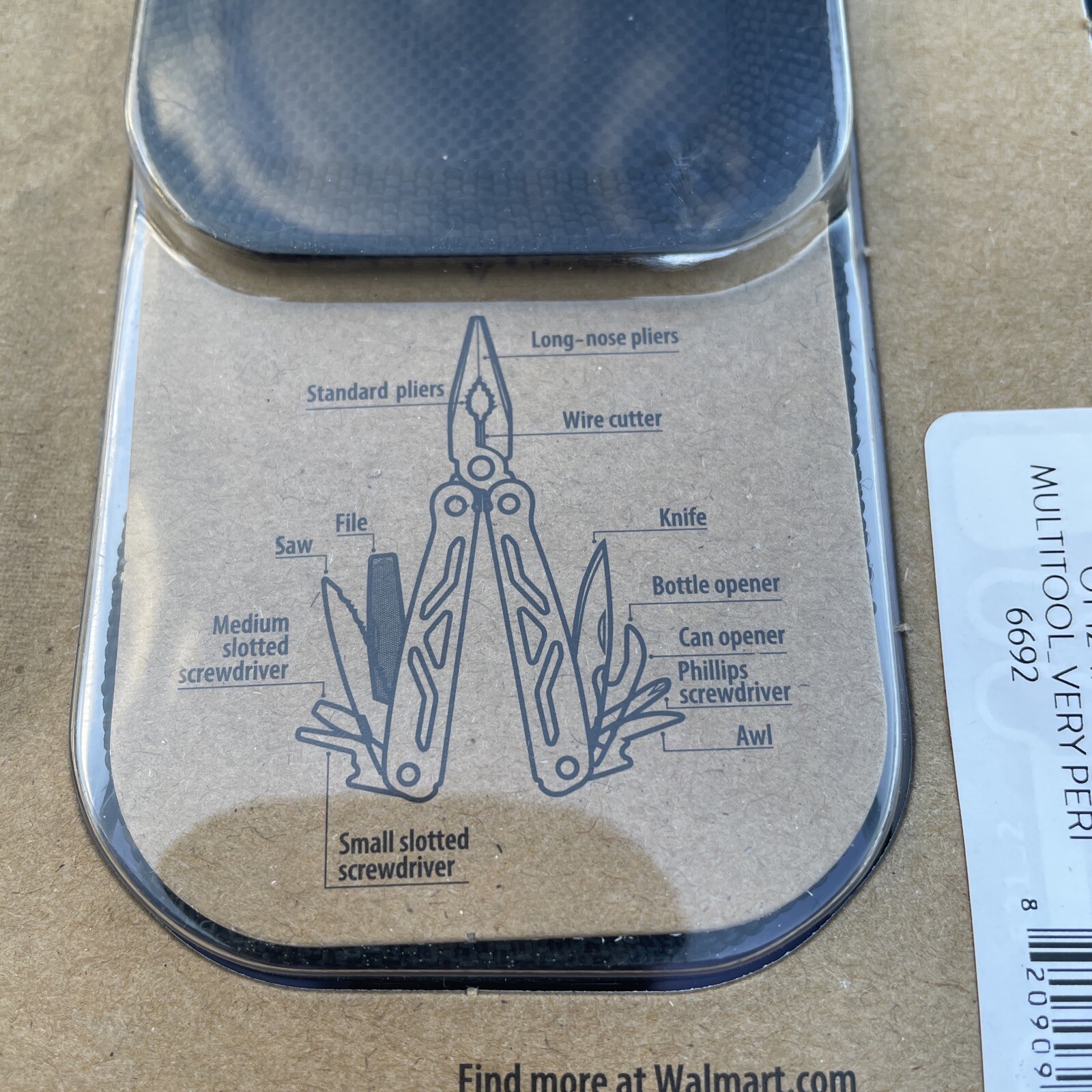 Ozark Trail 12-In-1 Multi-Tool Screwdriver Knife Pliers Saw New