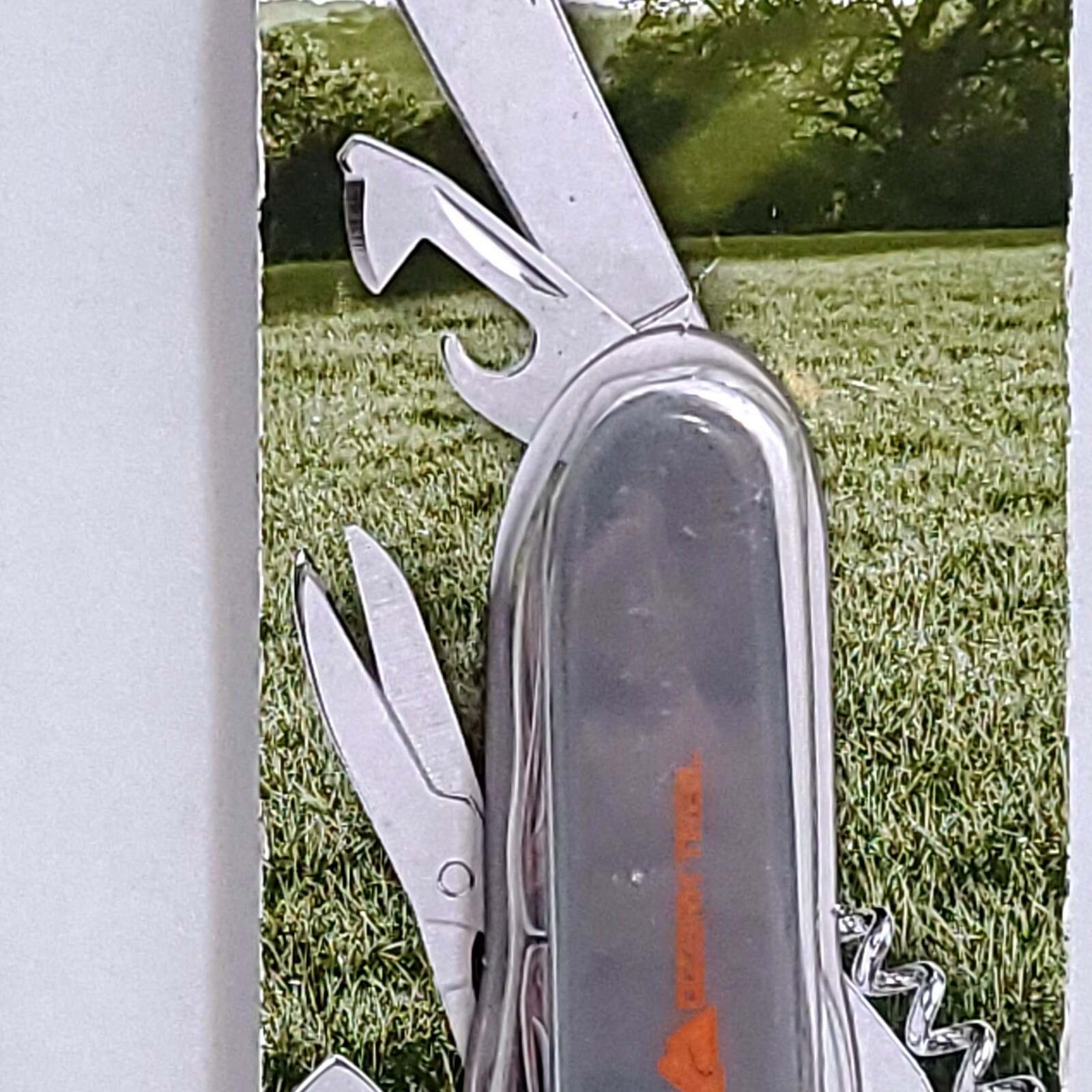 OZARK TRAIL 8 in 1 Knife Multi Tool 5102 Corkscrew Cork Borer Bottle Opener