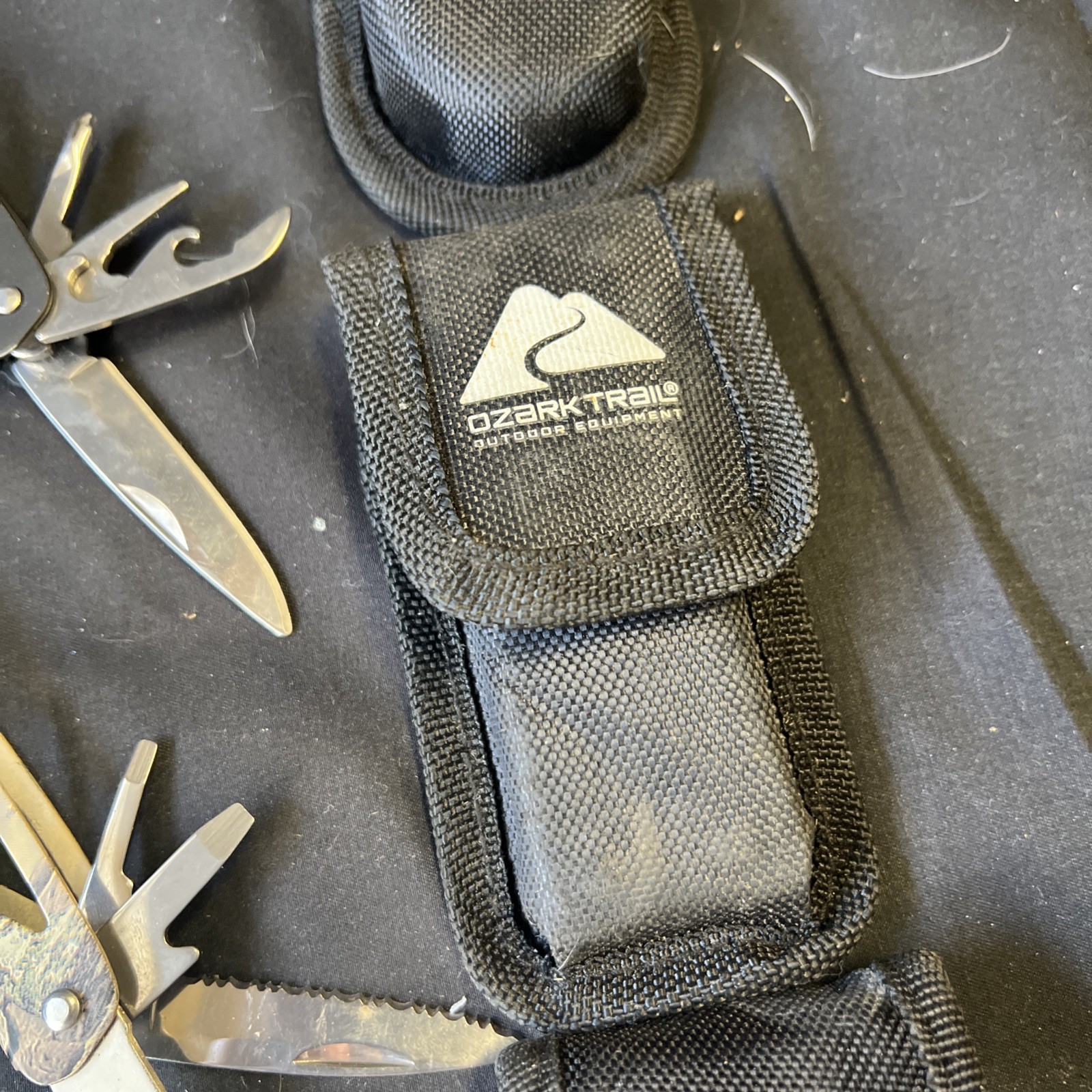 Set Of 3 Ozark Trail Trailside 12-in-1 Multitool – Black, Teal, & Camouflage