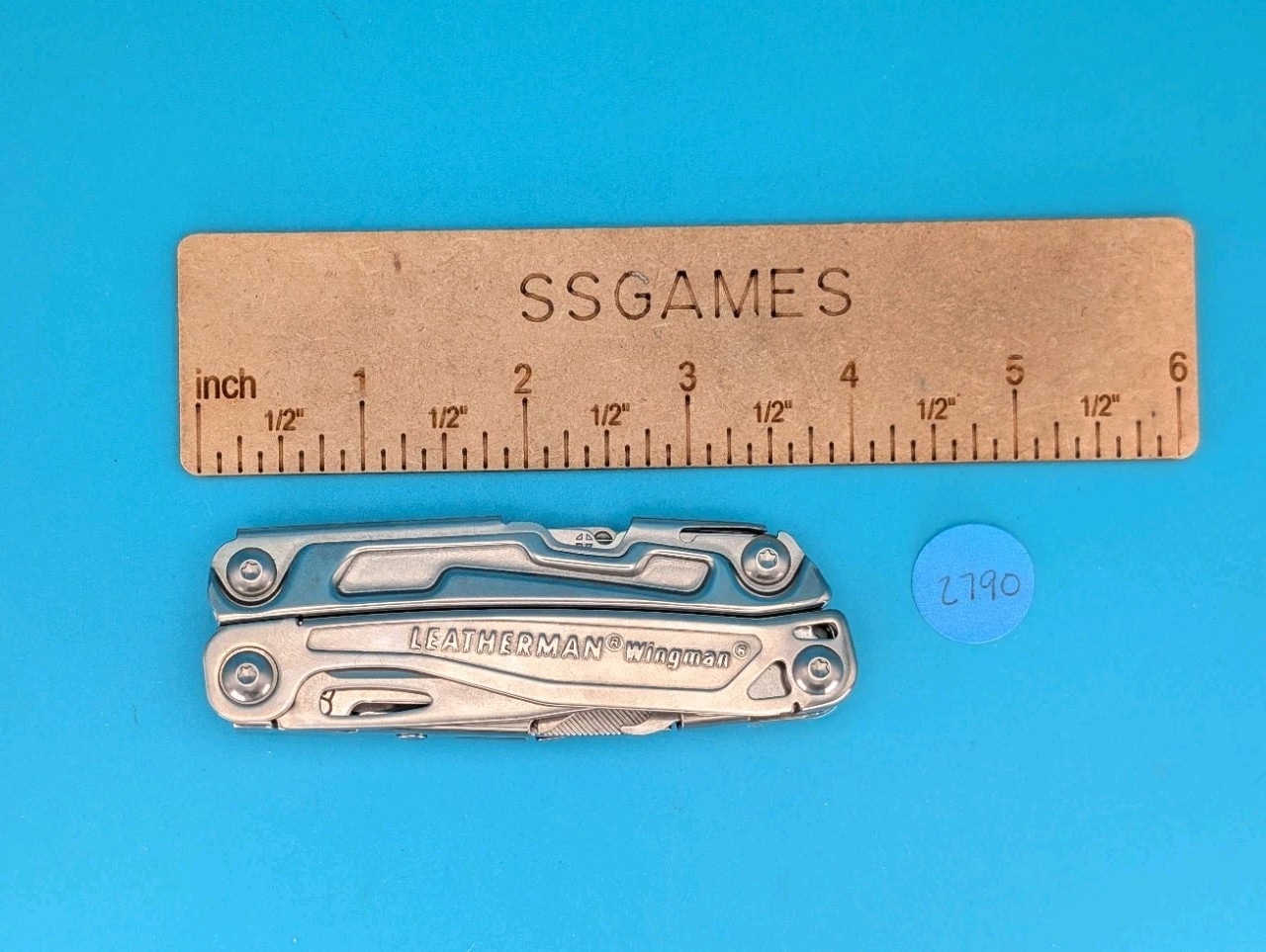 Leatherman Rev 3.8″ Multi-Tool, Stainless! *LEATHERMAN FACTORY ERROR* WINGMAN