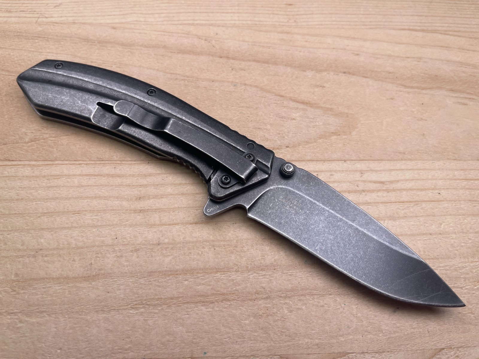 Kershaw 1306BW Filter KAI Patented 3Cr13 SpeedSafe A/O Folding Pocket Knife
