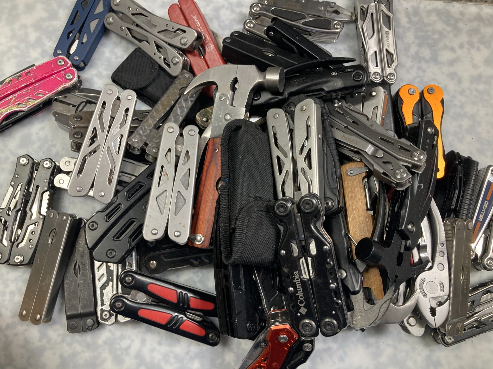 Lot of 12 Generic Large Multitools
