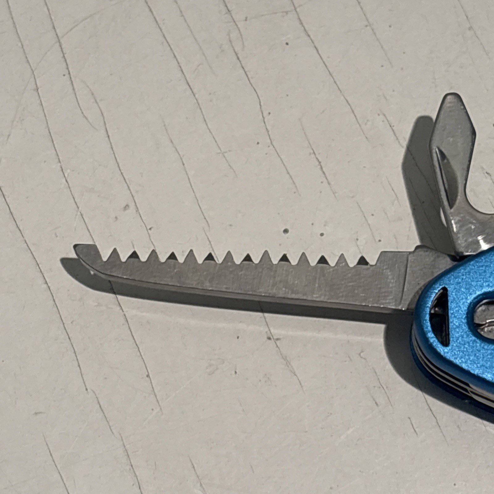 Columbia Stainless Steel 7 Multifunction Tool Set! All In One Blue Tool Kit