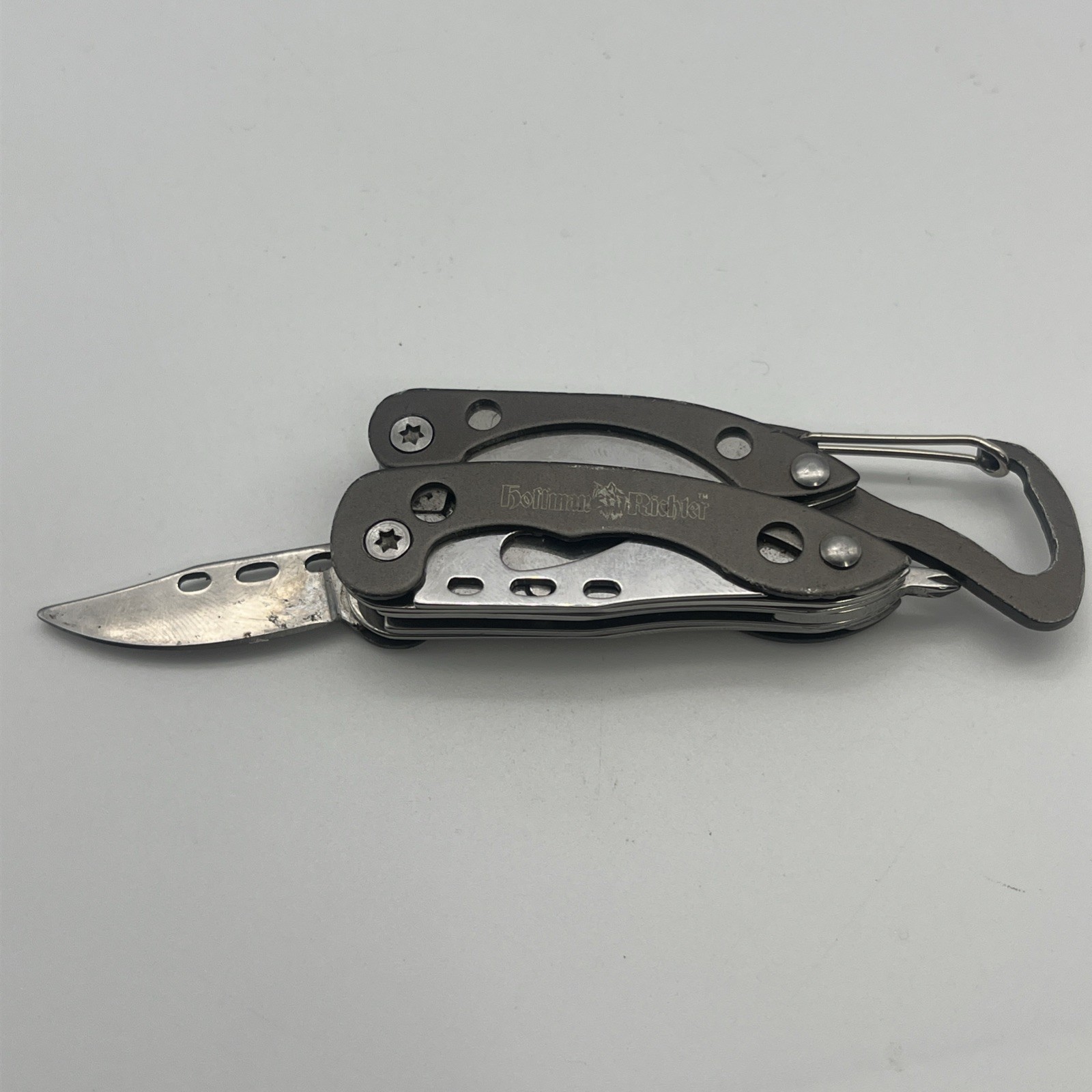 Hoffman Richter Mini Multitool Knife Bottle Phillips Serrated Plier