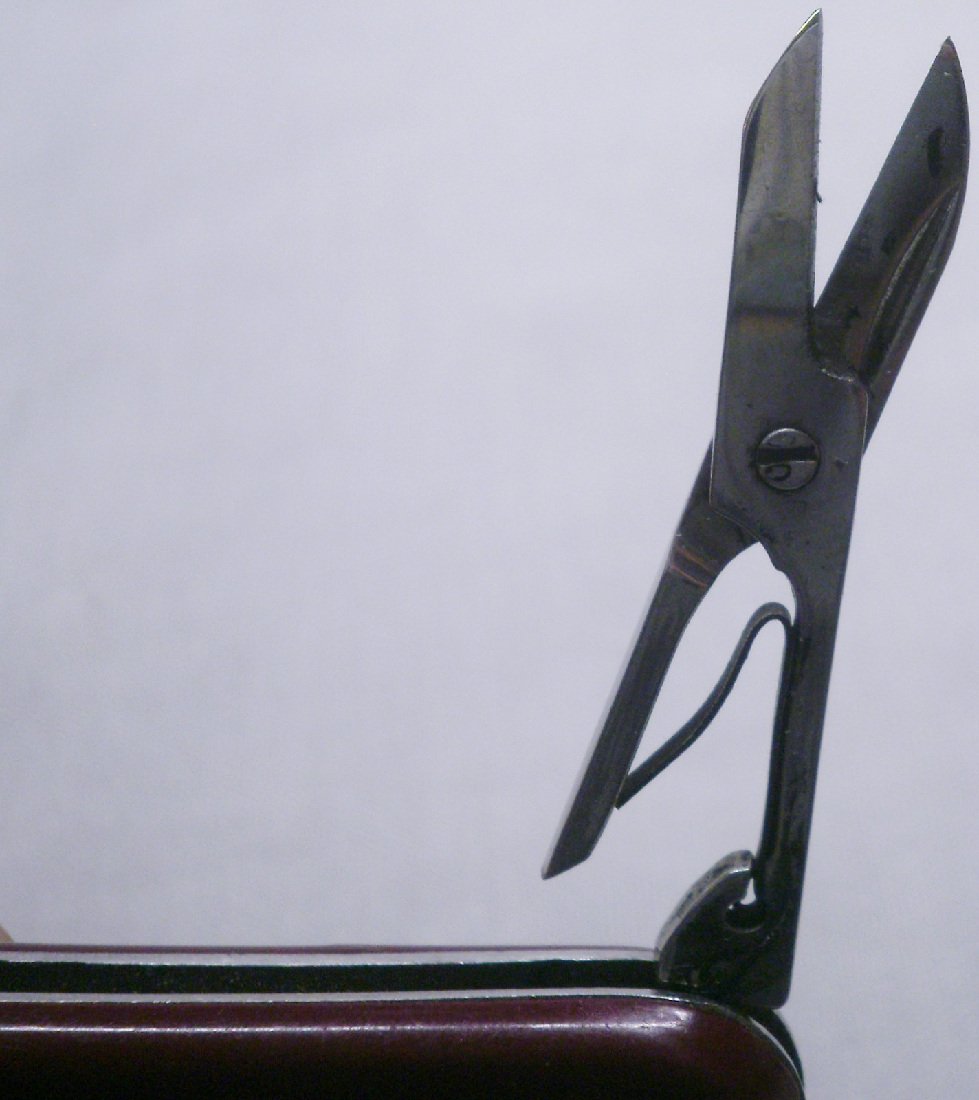 Vintage Utility Pocket Knife File Scissors Tweezers Toothpick Key Ring