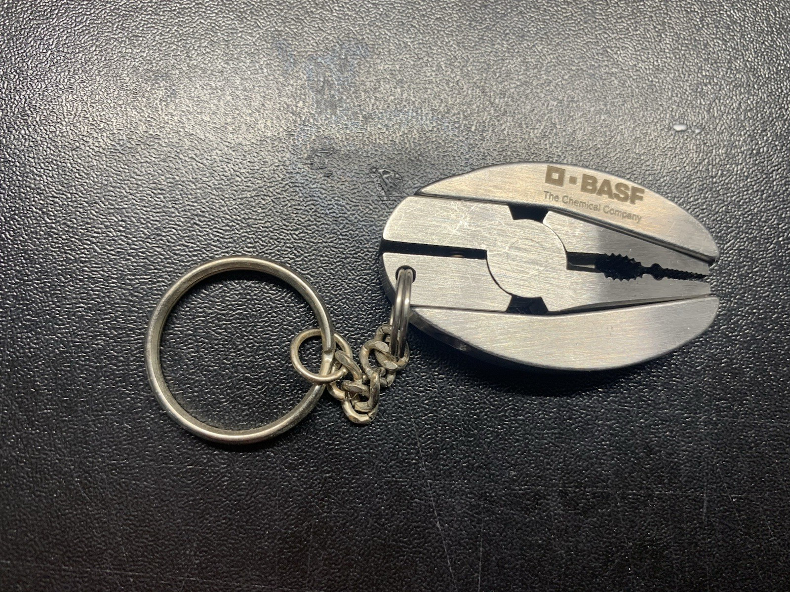 BASF PROMO Portable Multi-Tool Pliers Combo Keychain -Stainless Steel