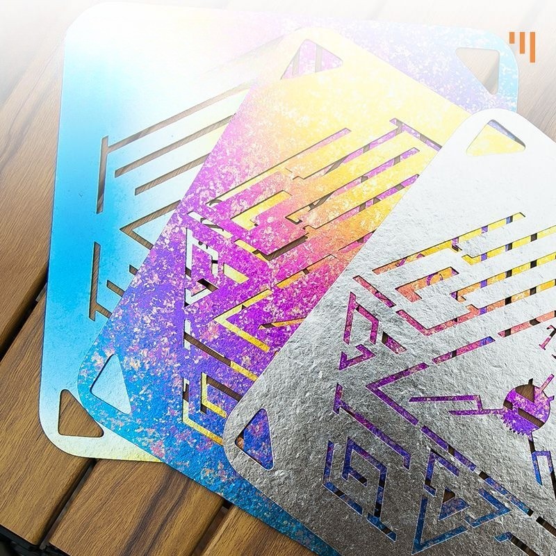 Titanium Metal Plate Matrix CNC Precision Crafted – PureTitanium.