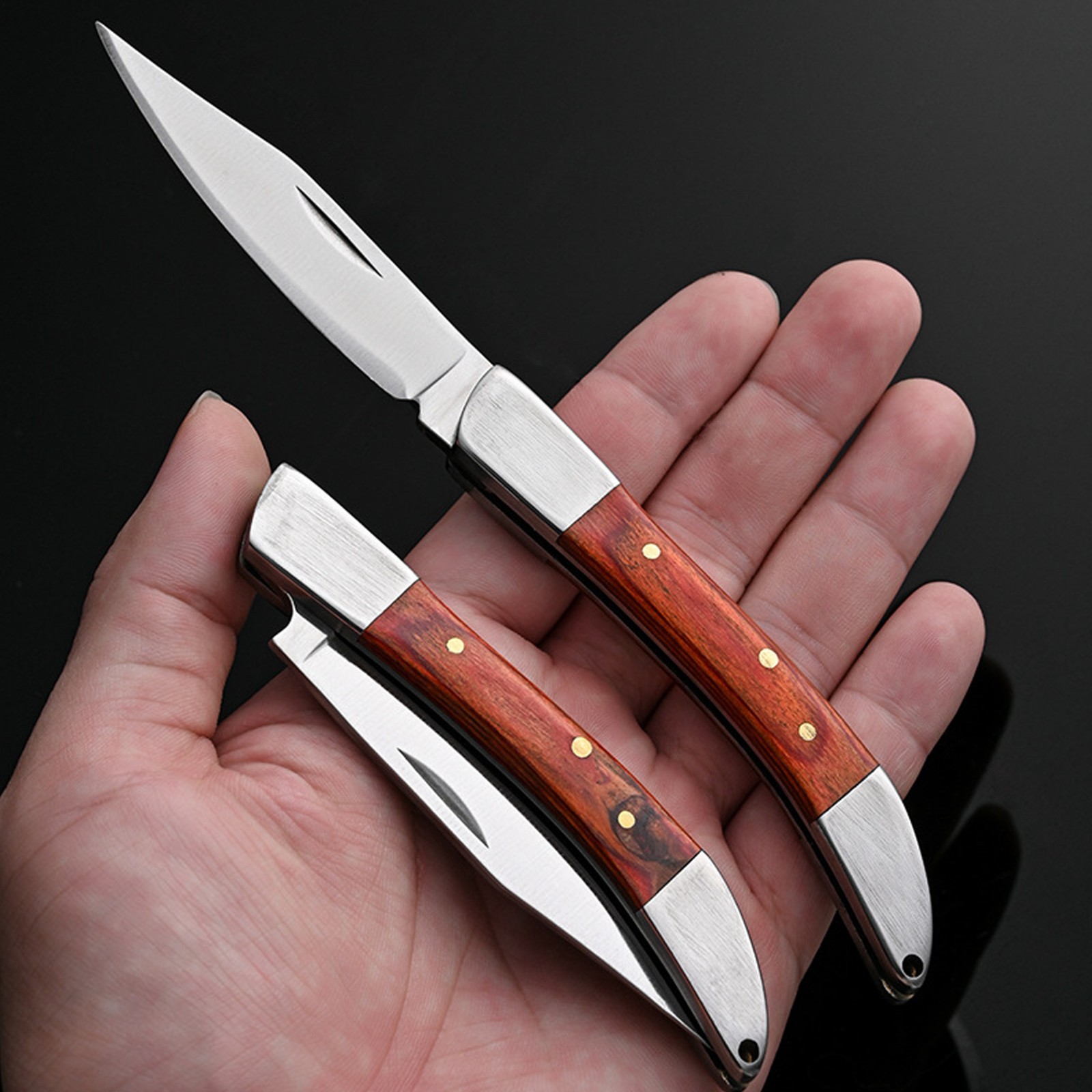Outdoor portable folding fruit knife Hiking mountain climbing adventure Gift AU