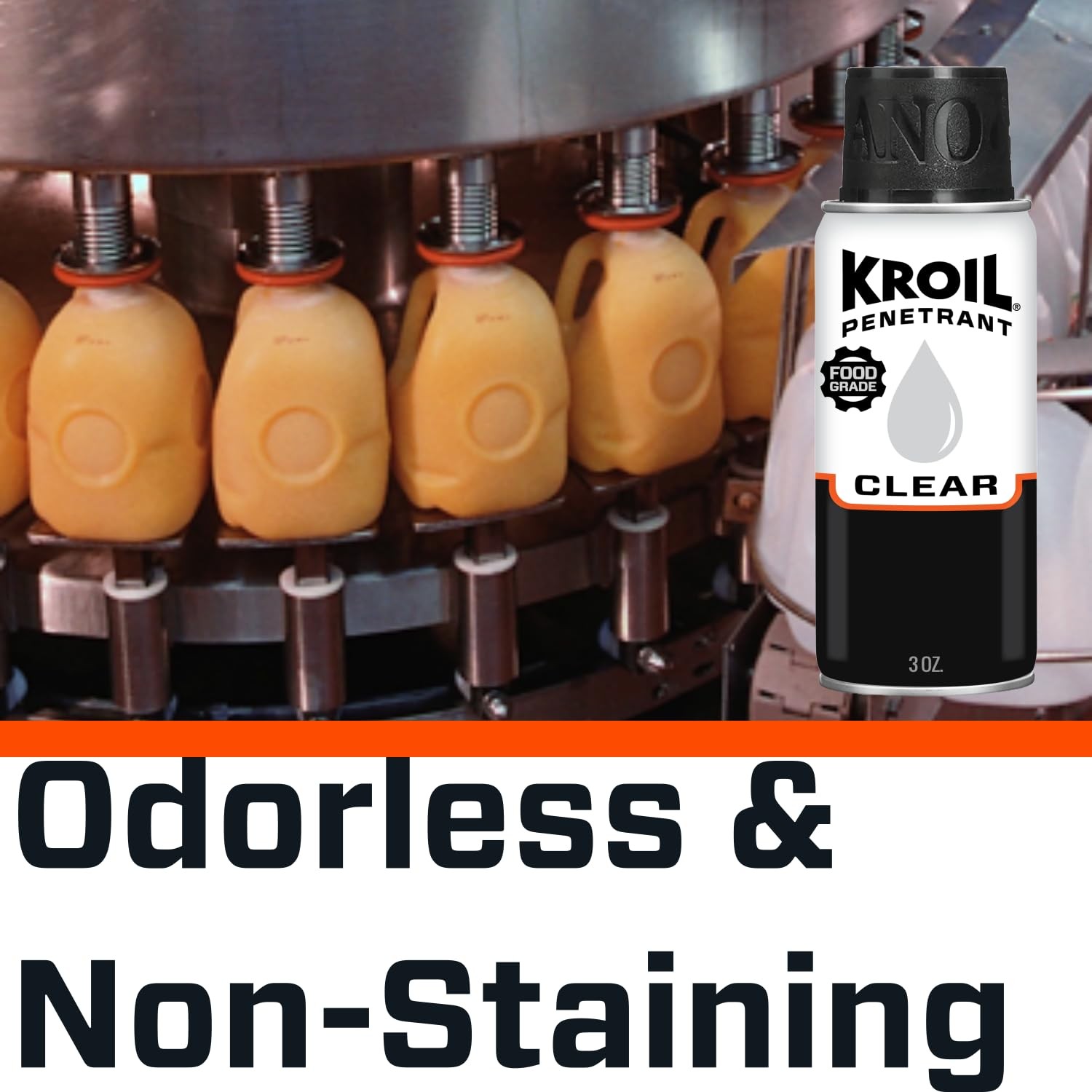 Clear Penetrant – NSF-H1 Registered, Kosher Certified, Odorless Non-Staining …