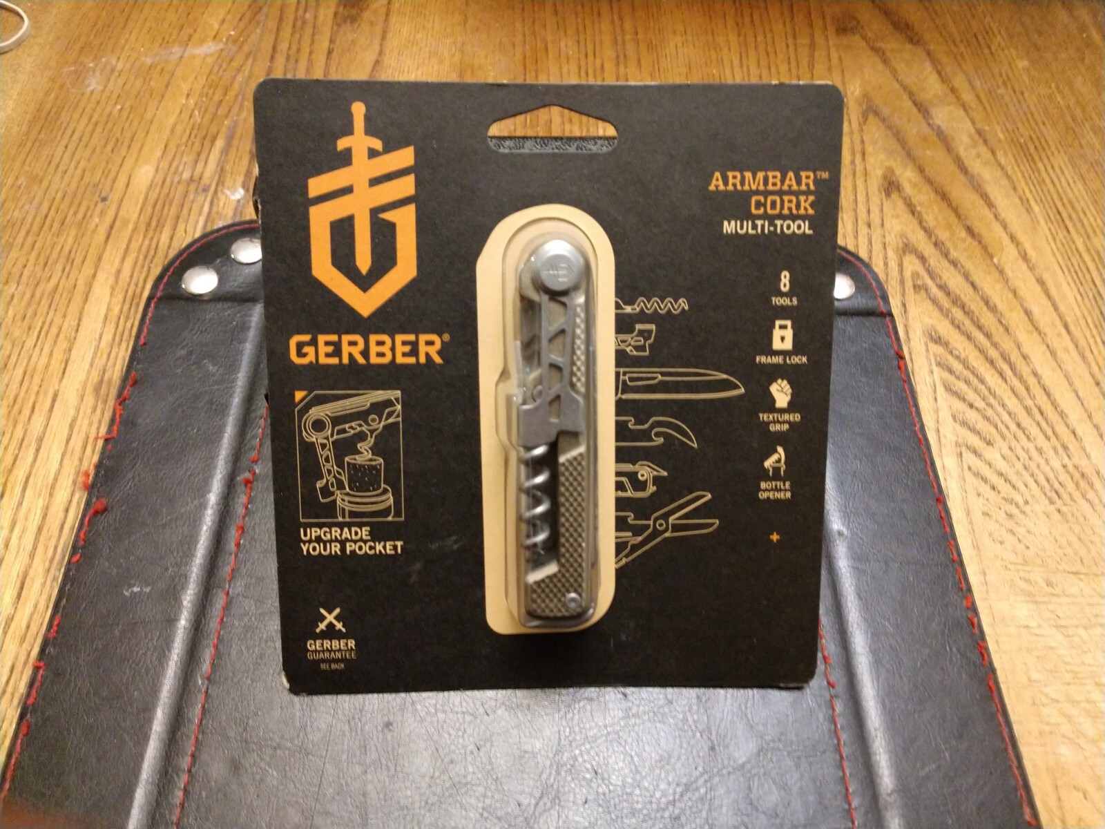 Gerber Armbar Corkscrew Multi Tool 8 Tools N 1 Stainless Steel 3.1 O.Z.