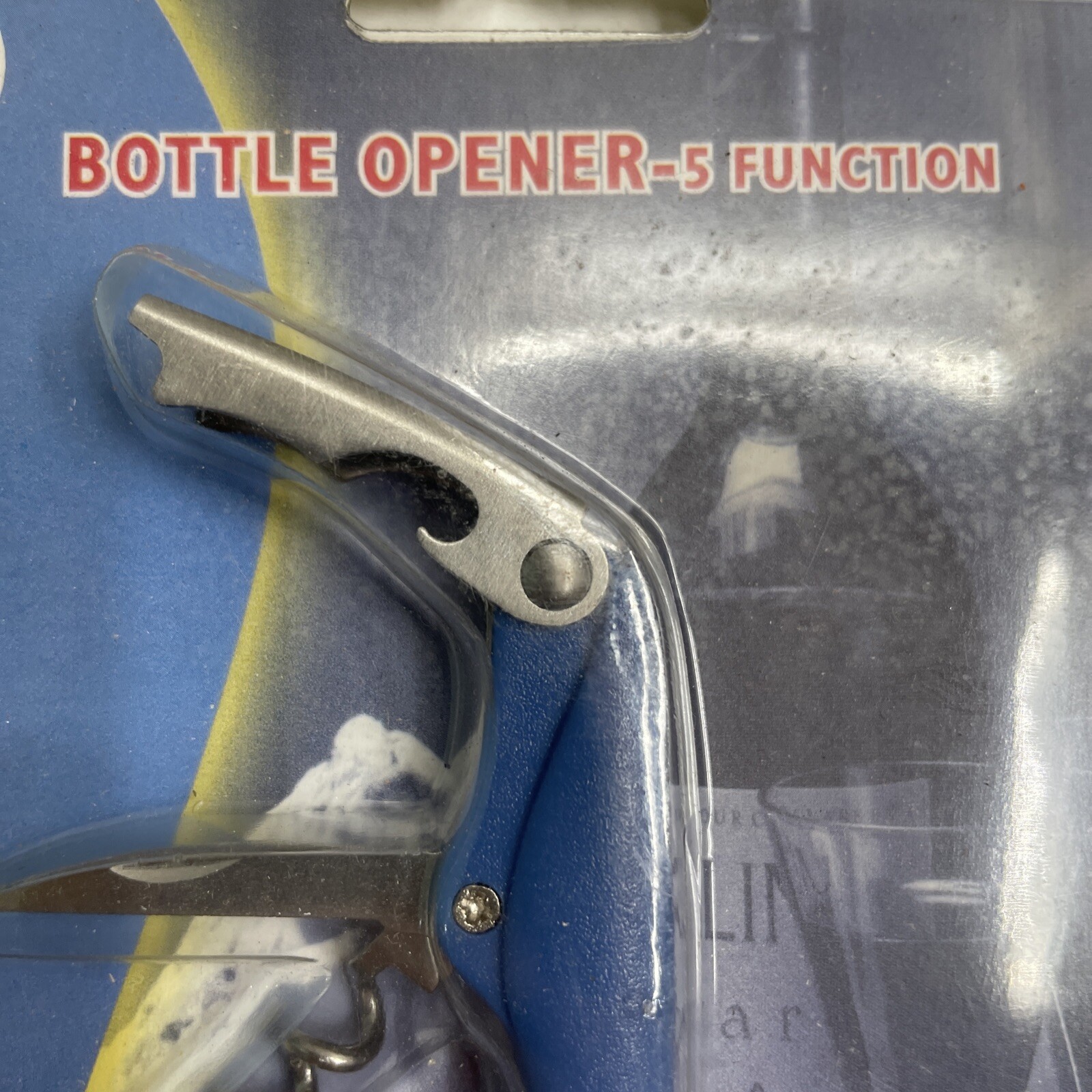 Se Bottle Opener – 5 function Multi Function Can Bottle Opener Folding Pocket