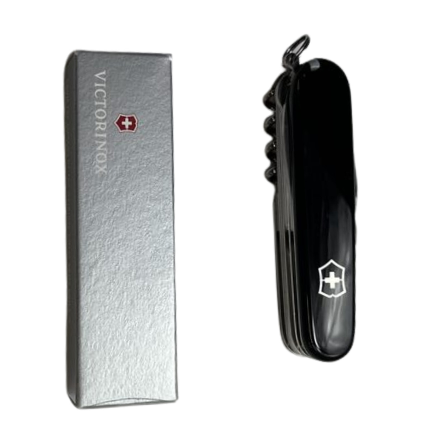 Victorinox Multifunctions Lightweight Huntsman Swiss Army Pocket Knife, Red