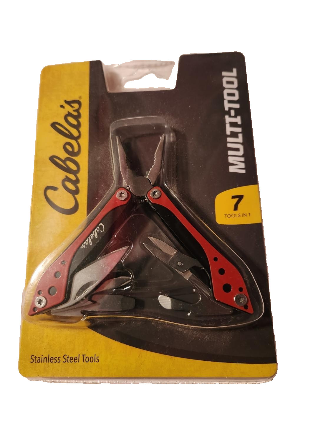 Cabela’s 7-in-1 Multi-Tool – Red