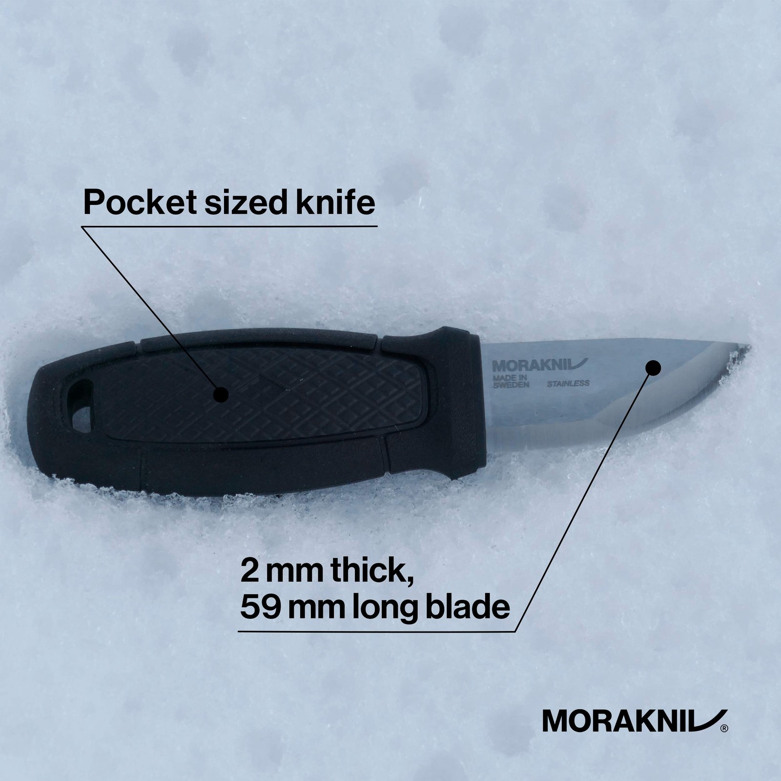 Morakniv Outdoor Knife Pocket Sized Red 2016 Award Winning Camping Hiking Tool