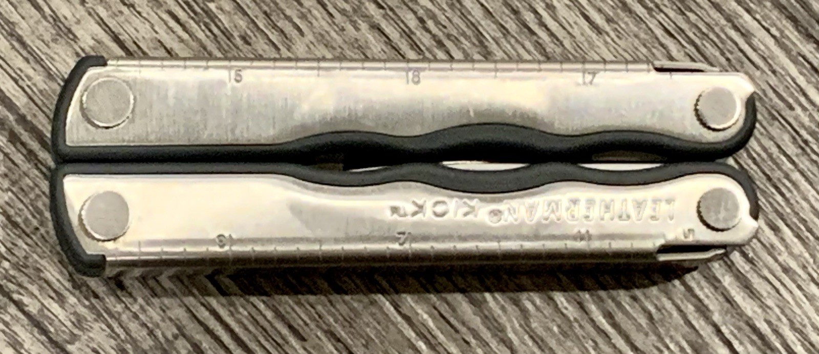 Leatherman KICK Multi-Tool with Sheath Stainless Steel USA Dated March 2006