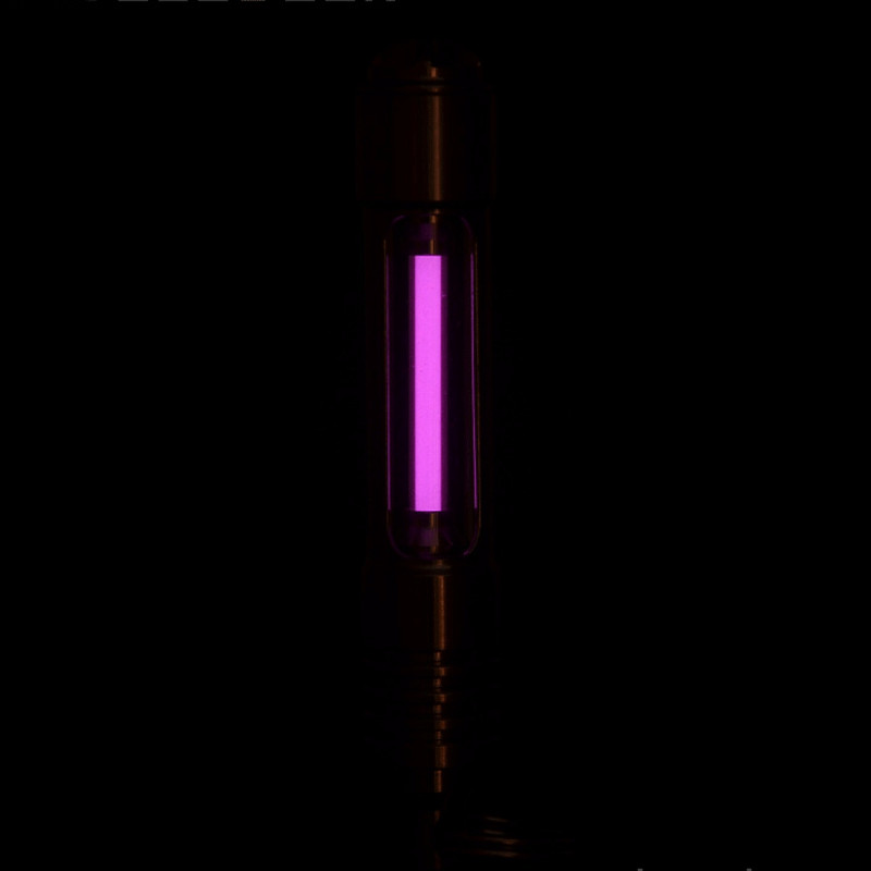 1 Pcs 3*22.5mm Titanium Luminous Tube Pendants Paracord Beads Key Ring Pendants