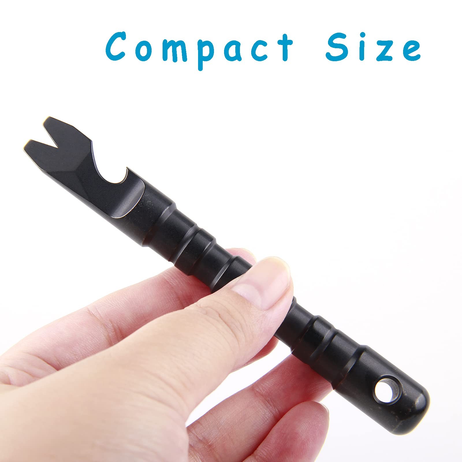 Titanium Alloy EDC Lever Rod with Bottle Opener, Screwdriver Function, M…