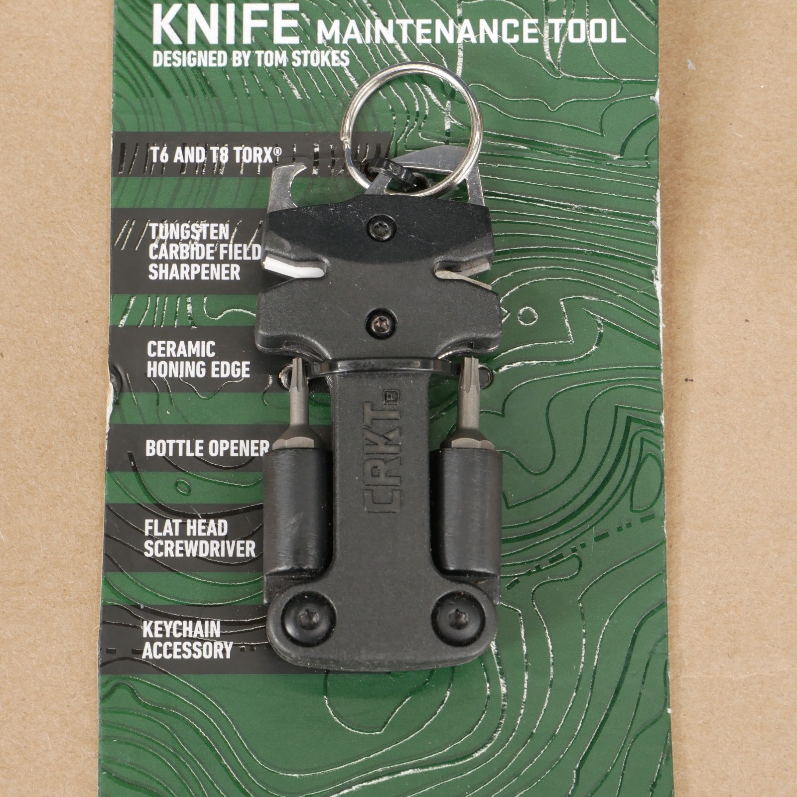 CRKT KNIFE MAINTENANCE TOOL – Designed By Tom Stokes – Model 9704
