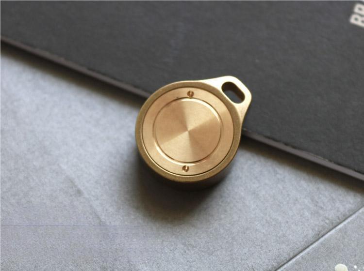 EDC Brass Compass Survival Compass Portable Keychain Necklace Pendant Outdoor