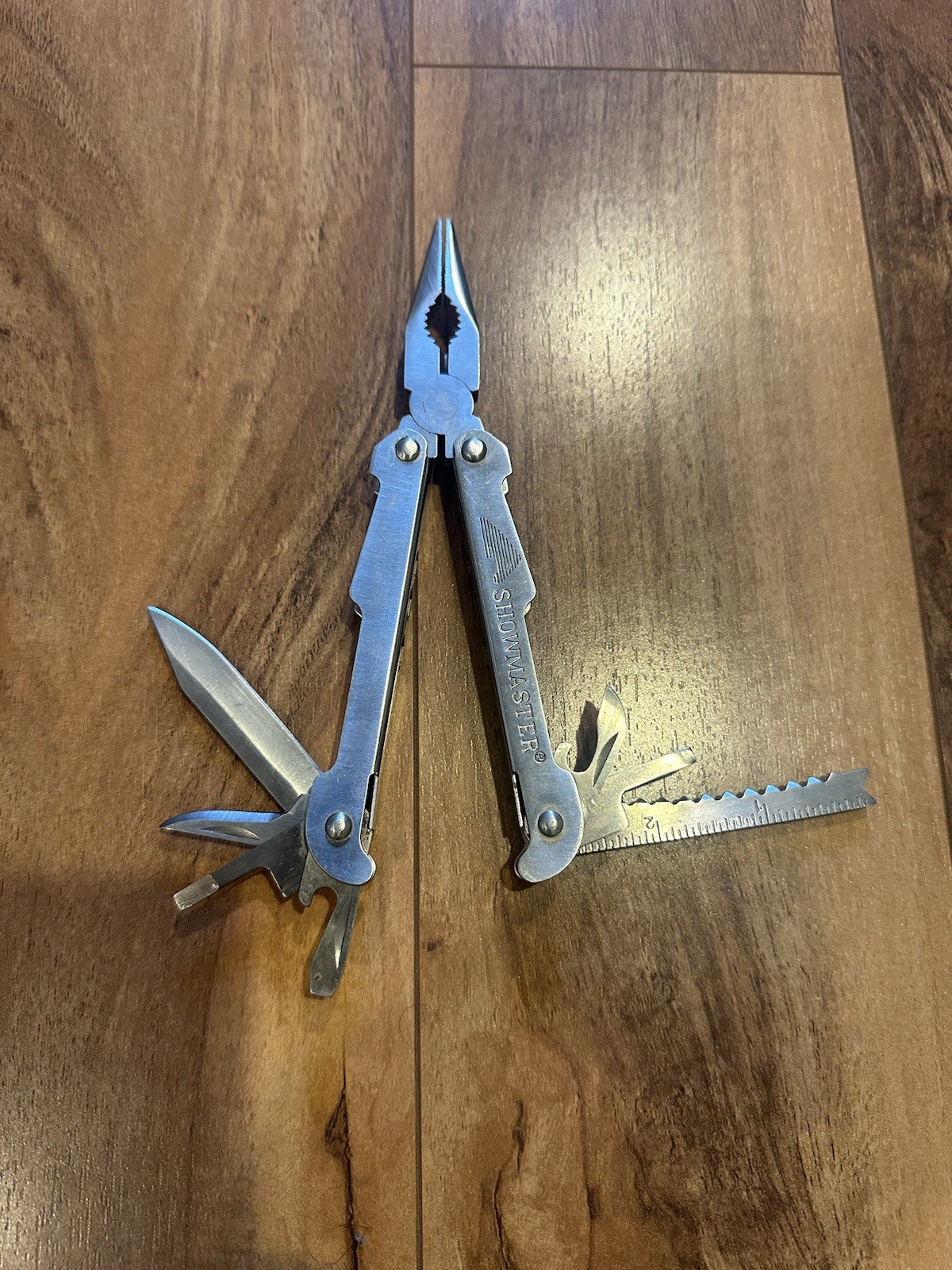 ShowMaster Stainless Steel Multi-Purpose Tool With Measuring Handle And Tools