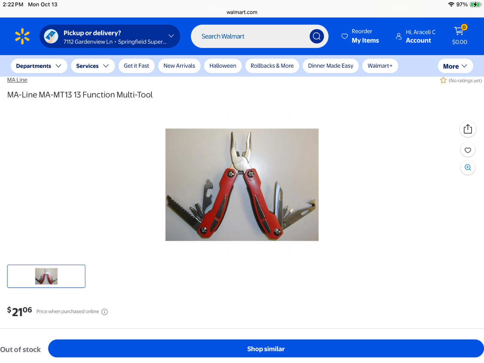 MA – Line Multi-Tool MA-MT13 New READ