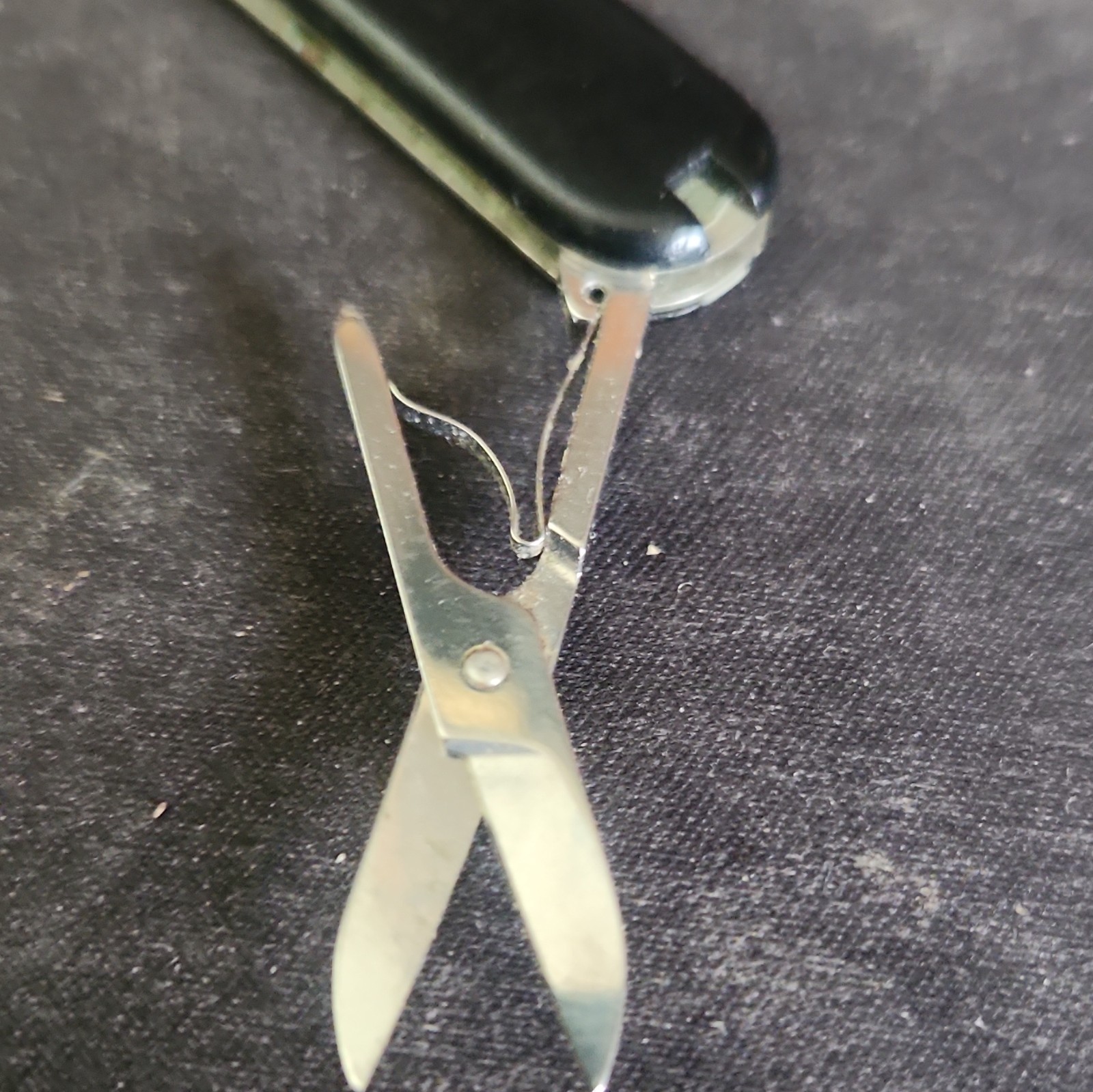 Victorinox Swiss Army Classic Black 3-Tool Multi-Tool Knife/Scissors/Nail File