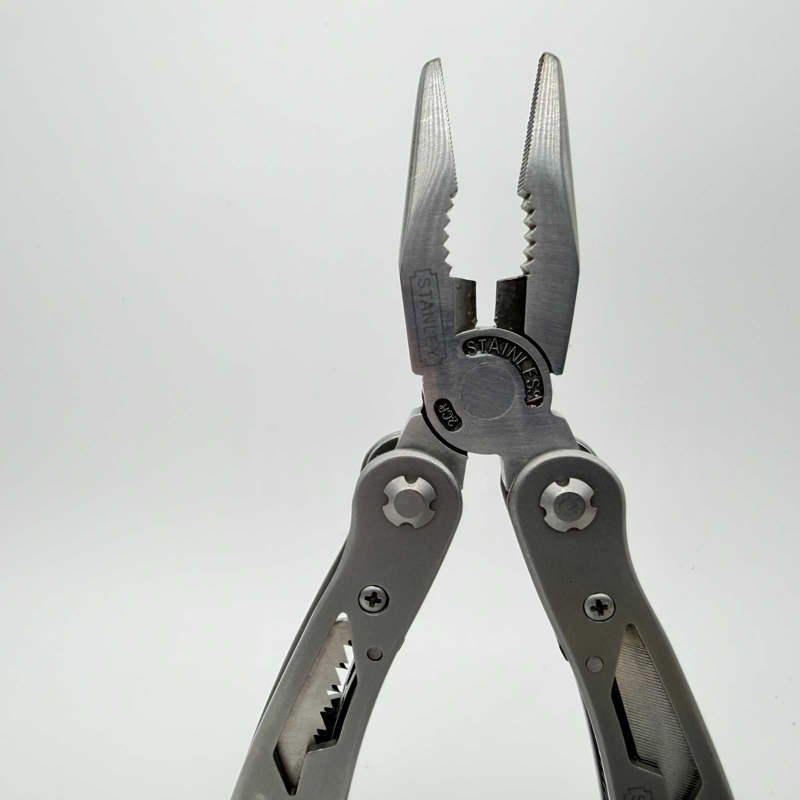 Stanley 12-in-1 Multi-Tool Pliers Pocket Knife Saw File Screwdriver EDC Gear