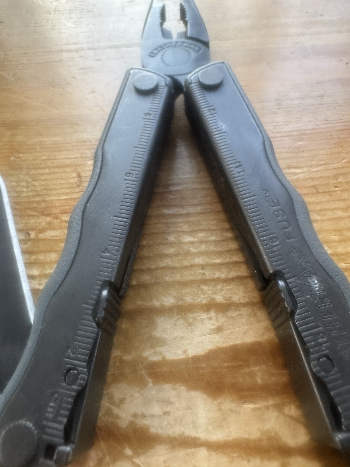 Rare Leatherman Fuse Black Oxide Multitool Great Condition
