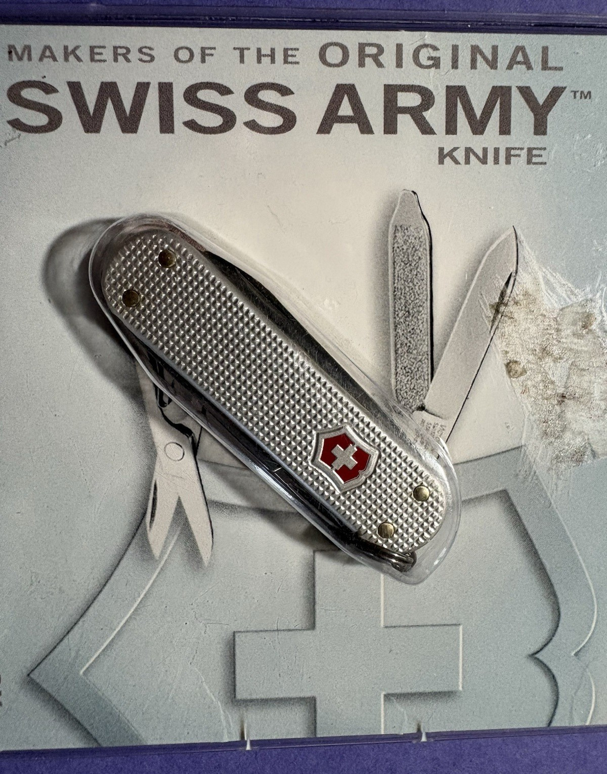 Victorinox Classic SD Silver Alox, Swiss army knife. New sealed in blister pack