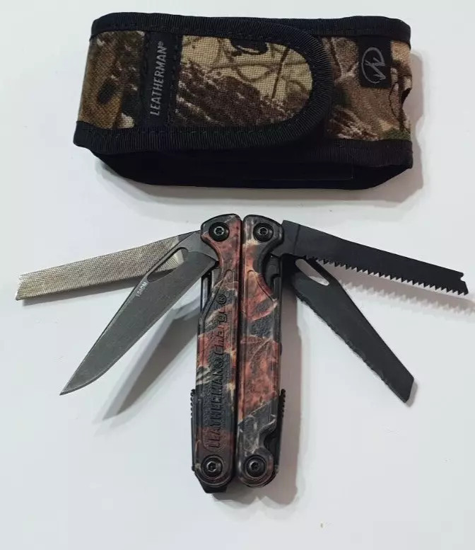 🔥🔥 Leatherman Charge Ti BO 2006 Blood Autumn Camo Titanium Not Used Very Rare