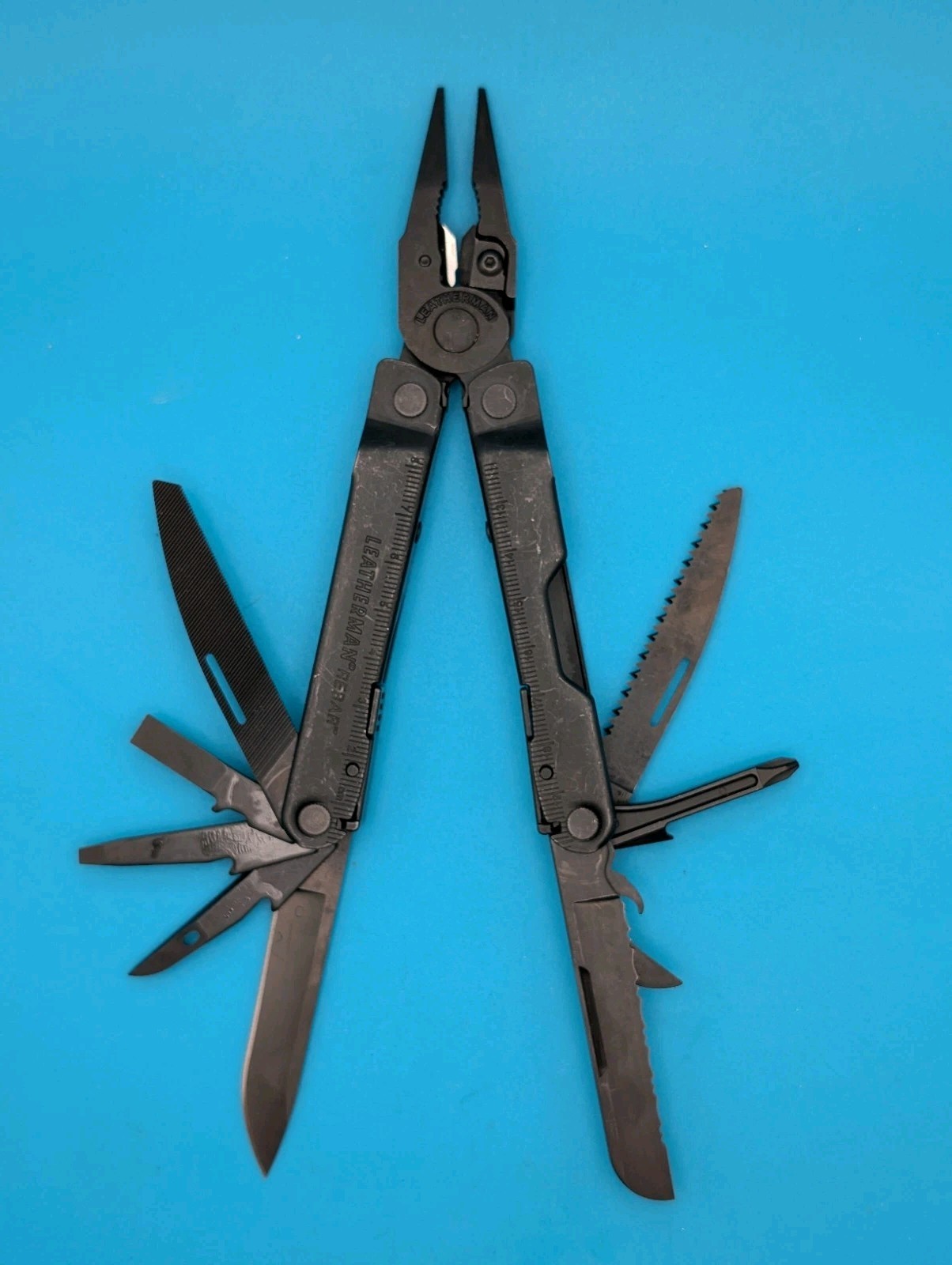 Leatherman Rebar Multi-Tool! BLACK OXIDE! WITH SHEATH!