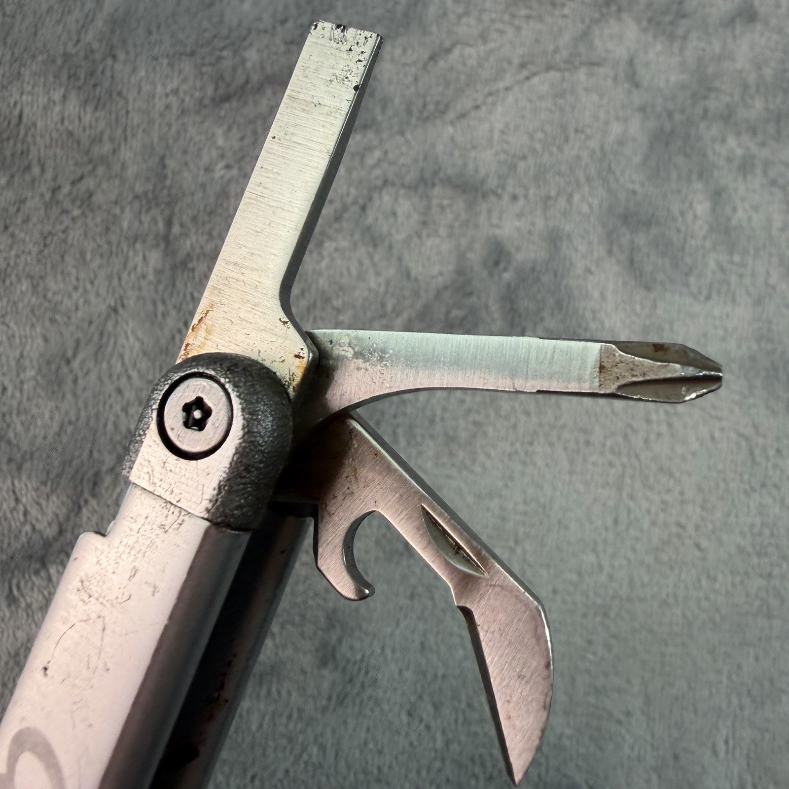 Vtg Leatherman Wave Original Multi Tool Dated 11 98 CABELA’S w New Sheath B455