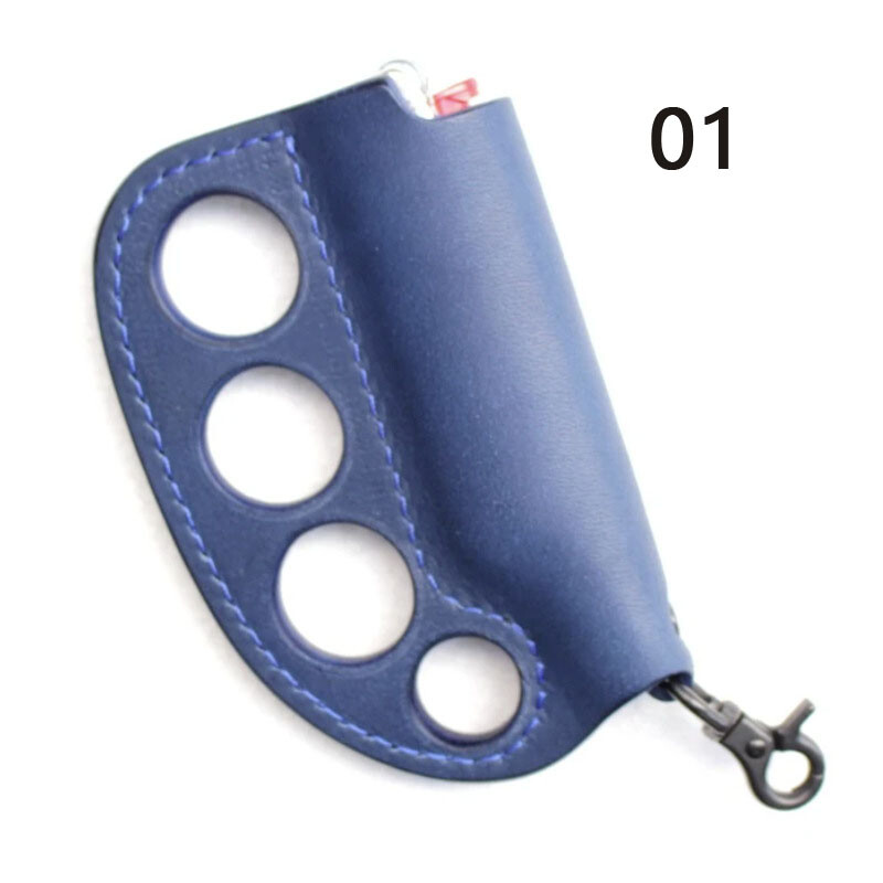 KeyPendant Leather Finger Tiger Lighter Cover for BIC J6