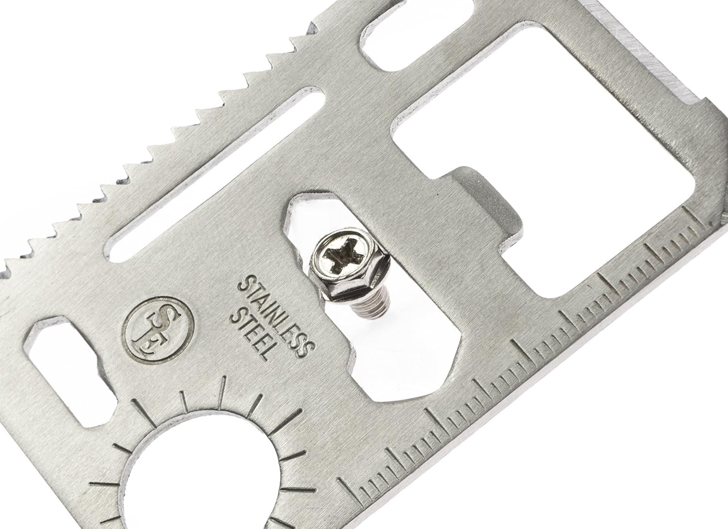 SE 11-Function Stainless Steel Survival Pocket Tool Compact Multi-Tool W Case