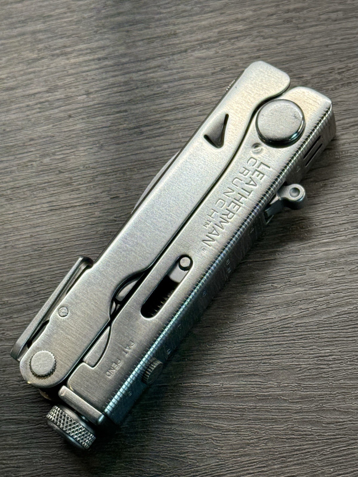 Leatherman Crunch based mod w/stainless steel Hammer (no other tools included)