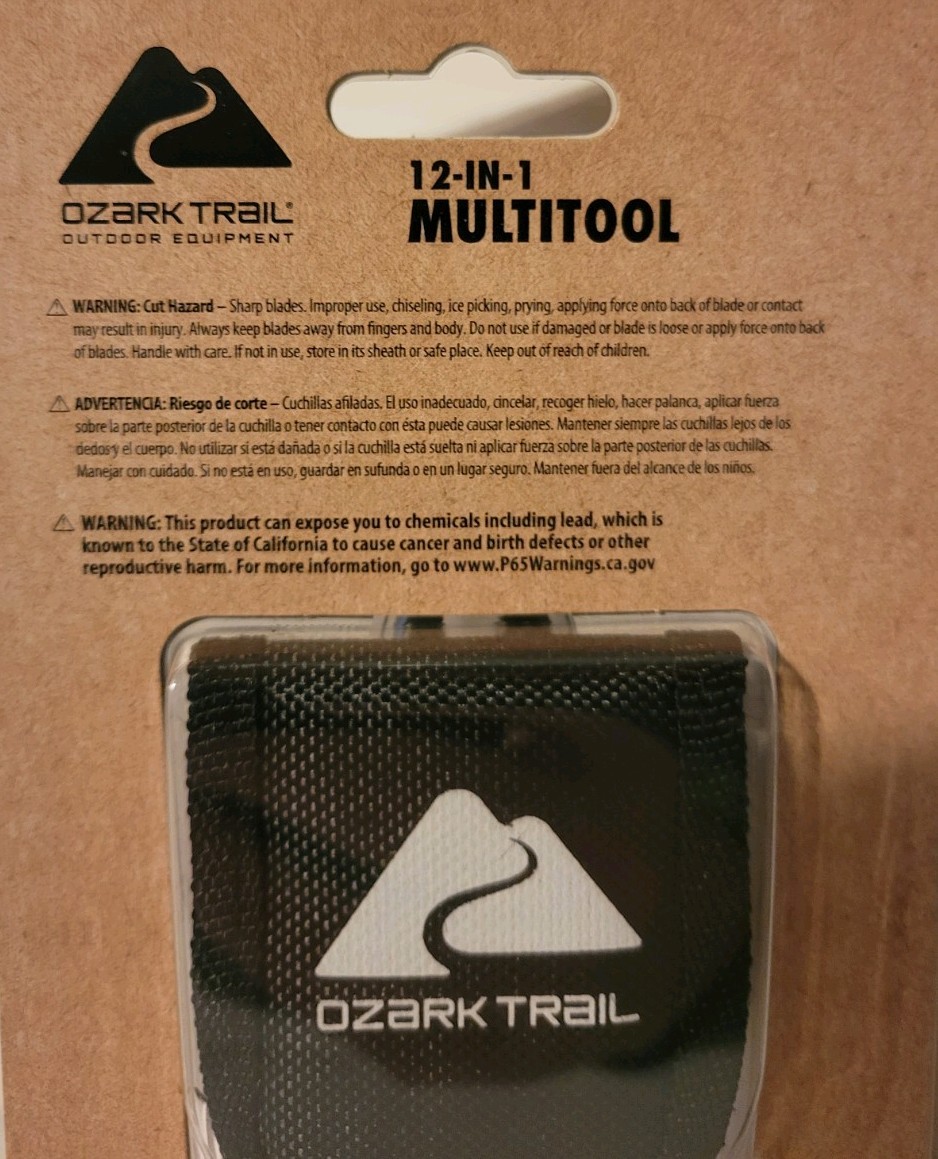 Ozark Trail 12-in-1 Multi-Tool Sheath Included BRAND NEW SEALED